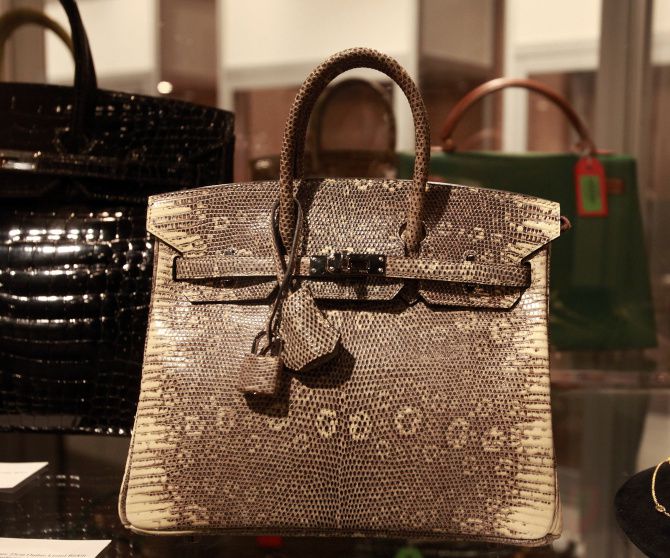 Diamond Birkin bag among rare luxury purses expected to fetch a