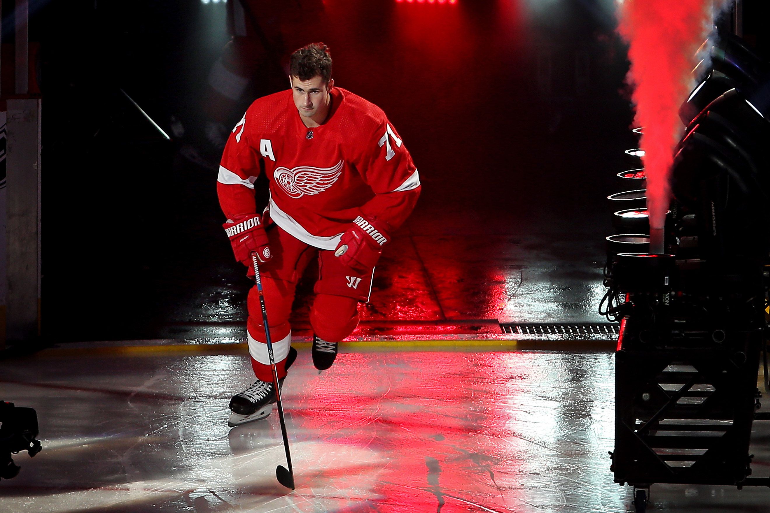 Detroit Red Wings' Dylan Larkin doing everything right to be captain