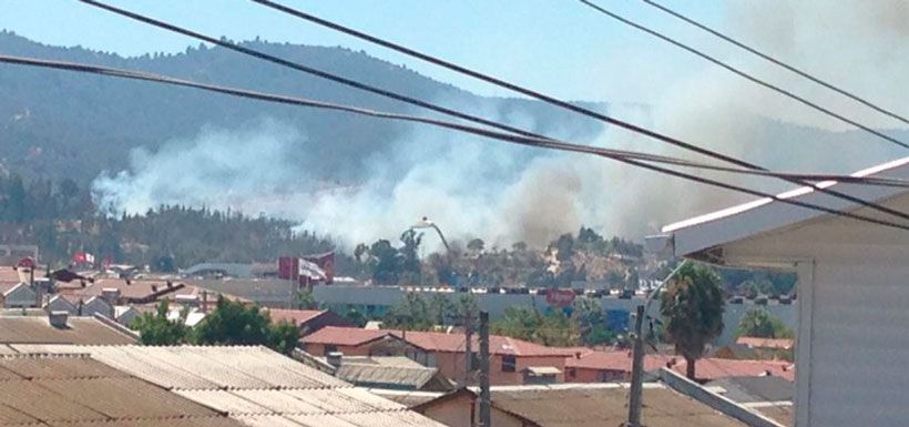 incendio en el belloto