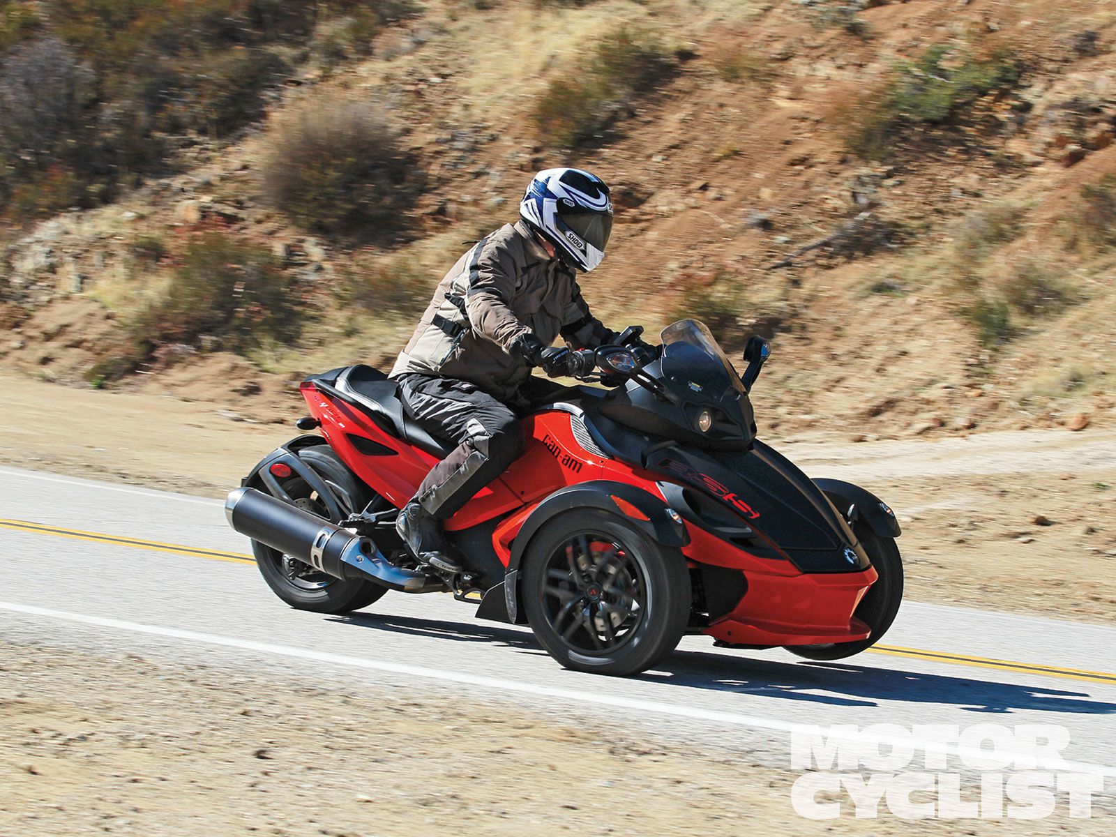Can-Am Spyder RS-S Roadster, Trike
