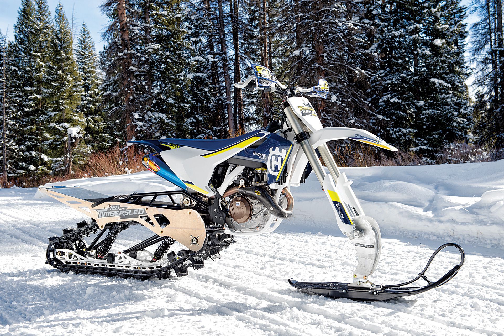 2017 Timbersled Snow Bike FIRST RIDE Review