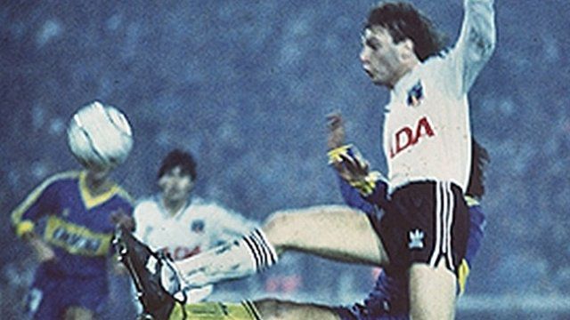 Marcelo Barticciotto, Colo Colo Boca Juniors 1991