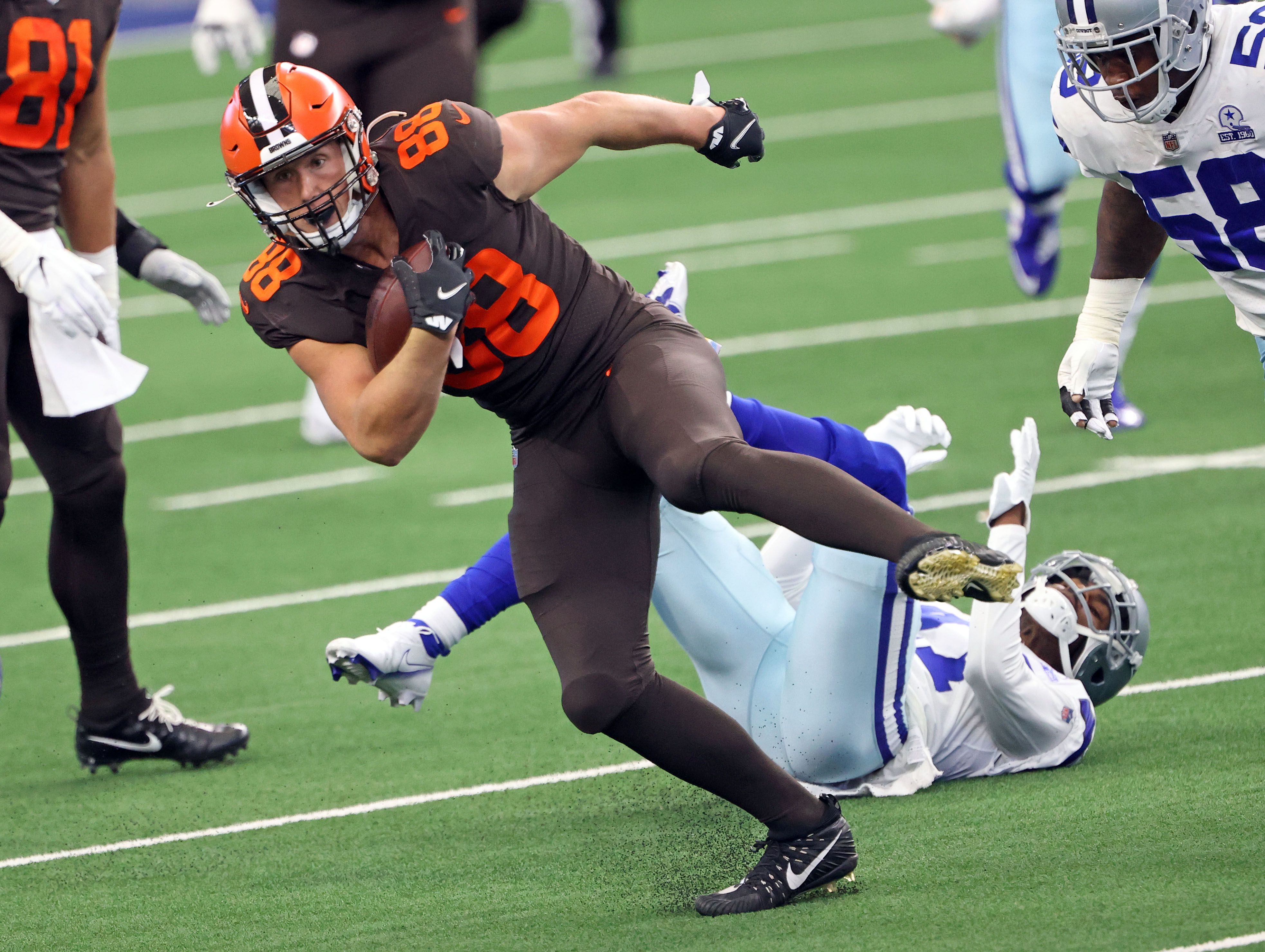 Who is Harrison Bryant? Browns' rookie tight end can step up with Austin  Hooper injured