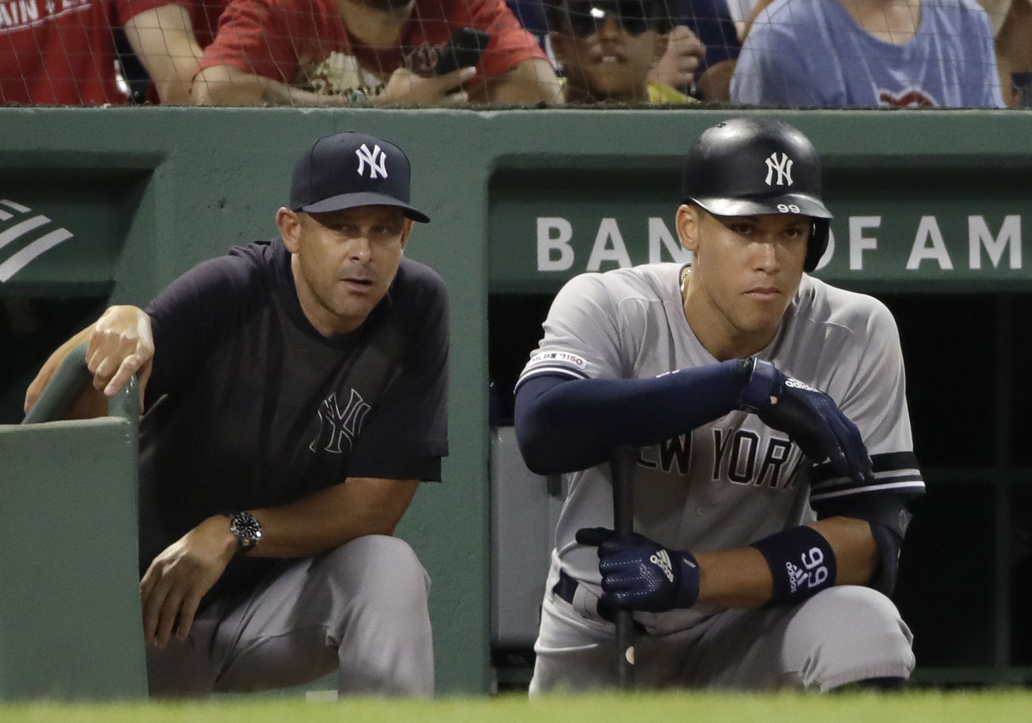 Yankees' Aaron Boone makes bold Aaron Judge statement