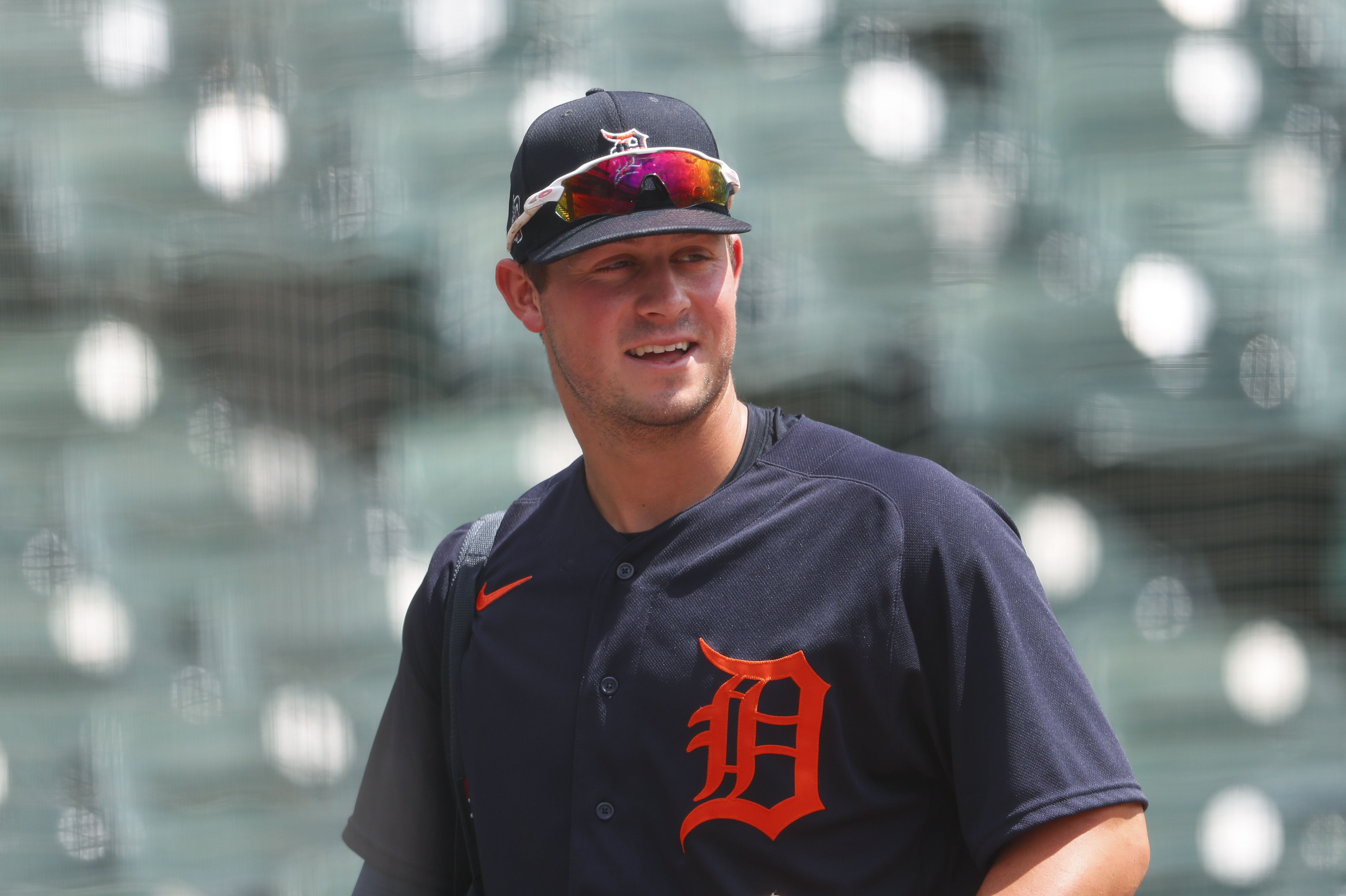 Spencer Torkelson 'embracing it all' on Detroit Tigers' taxi squad in Toledo