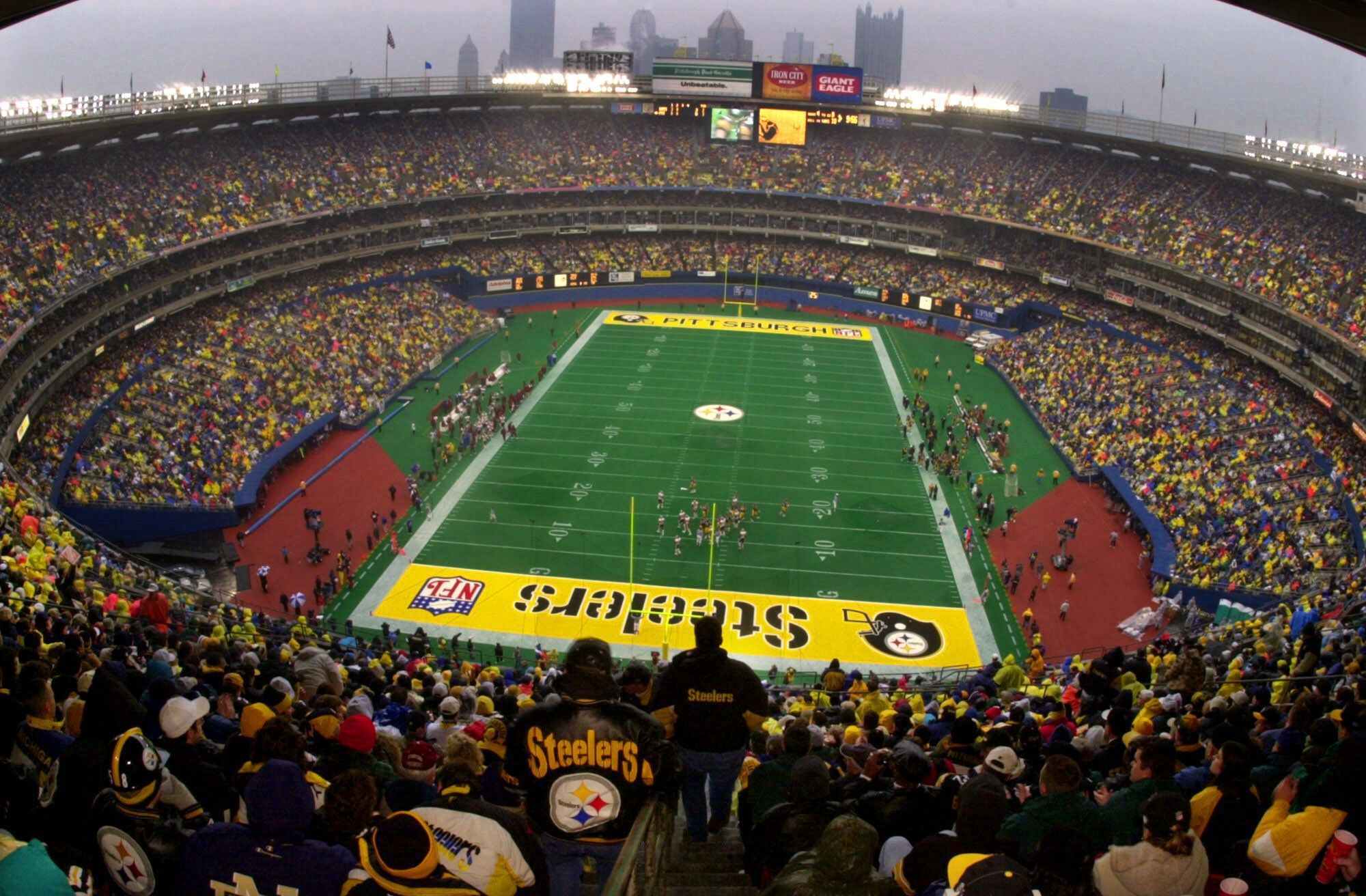 Pittsburgh Steelers Pro Football Hall of Fame Stadium Bowl Three Rivers  Stadium