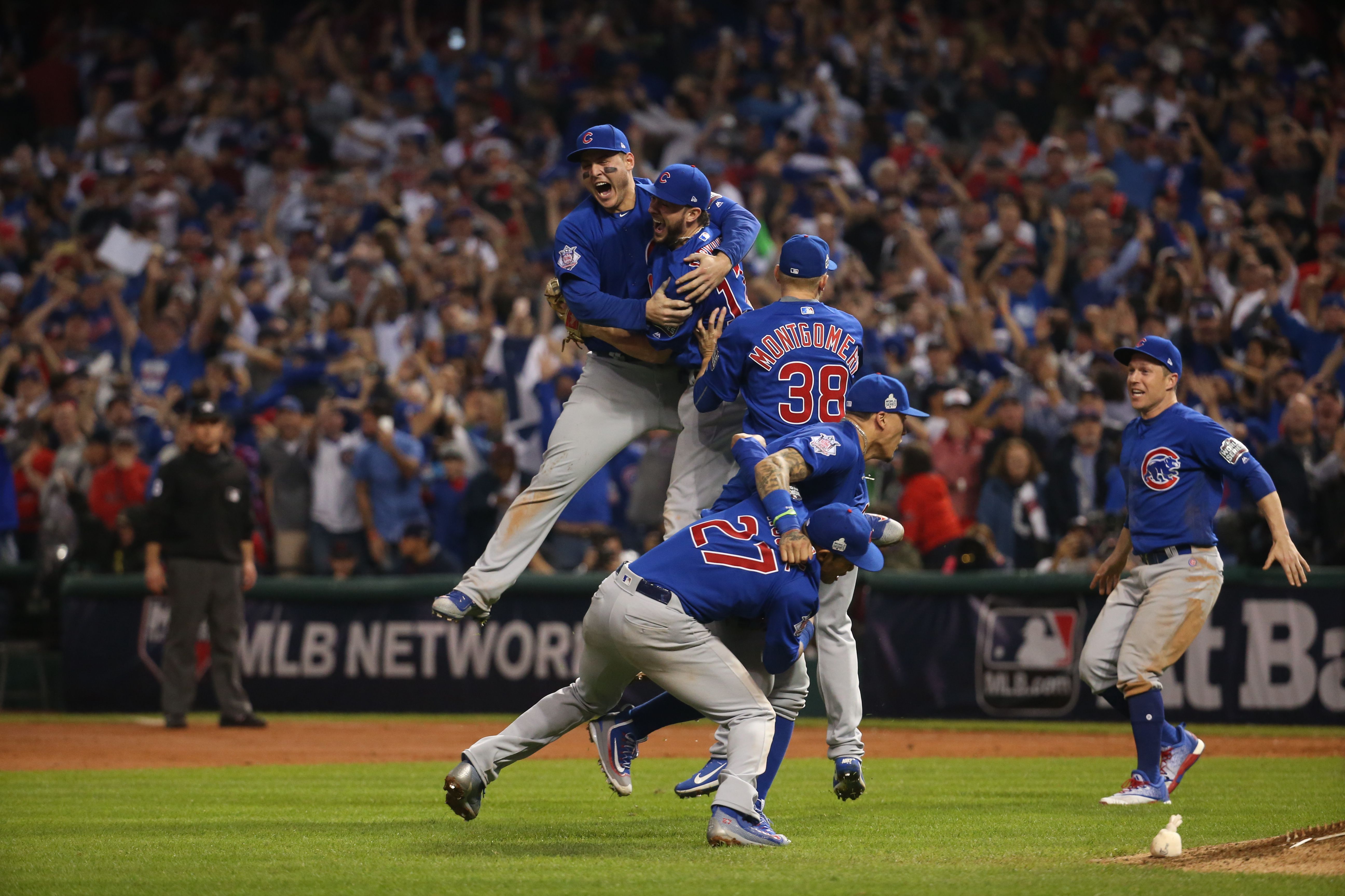 Cubs Beat the Indians in a Tense World Series Game 5