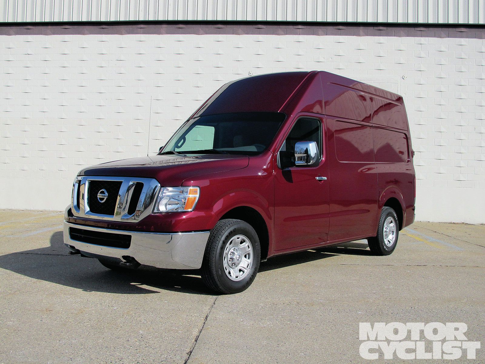 Nissan nv high on sale top