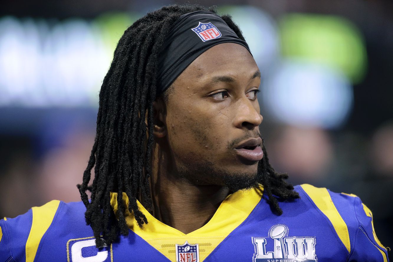 Report: Former Los Angeles Rams Running Back Todd Gurley Signs With Atlanta  Falcons - CBS Los Angeles