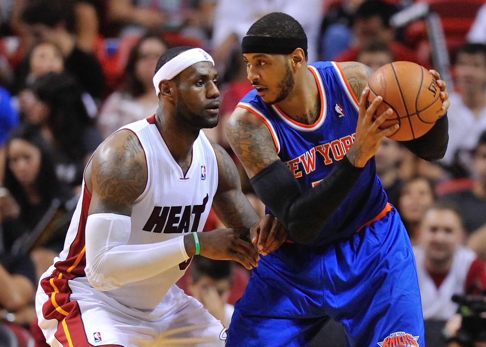LeBron vs. Carmelo: The story of their epic first battle