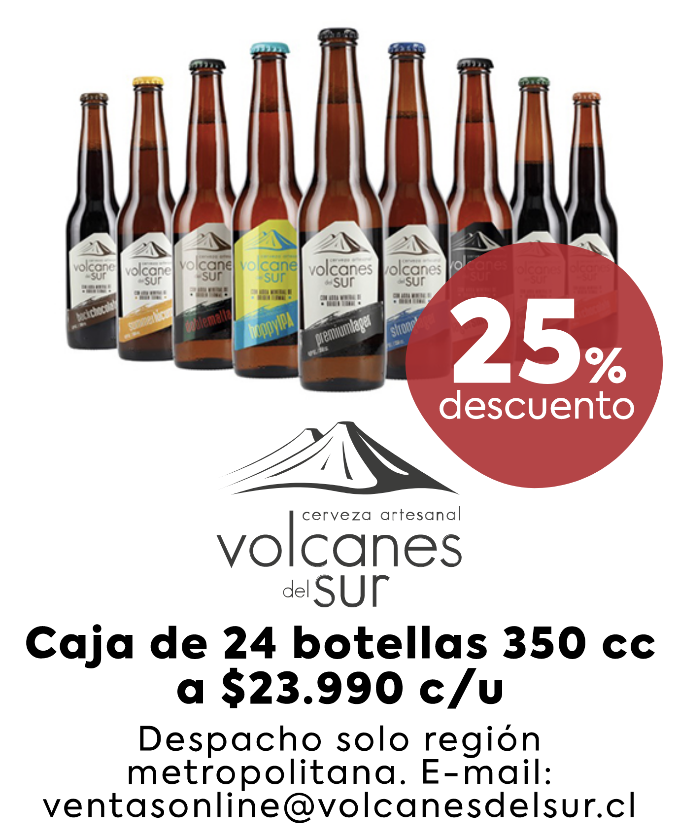 Volcanes del Sur promoción