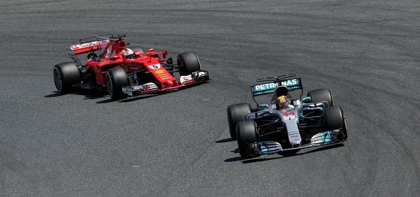 Lewis Hamilton, Sebastian Vettel