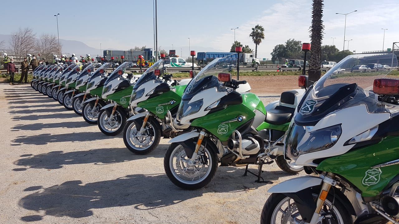 Motos de carabineros