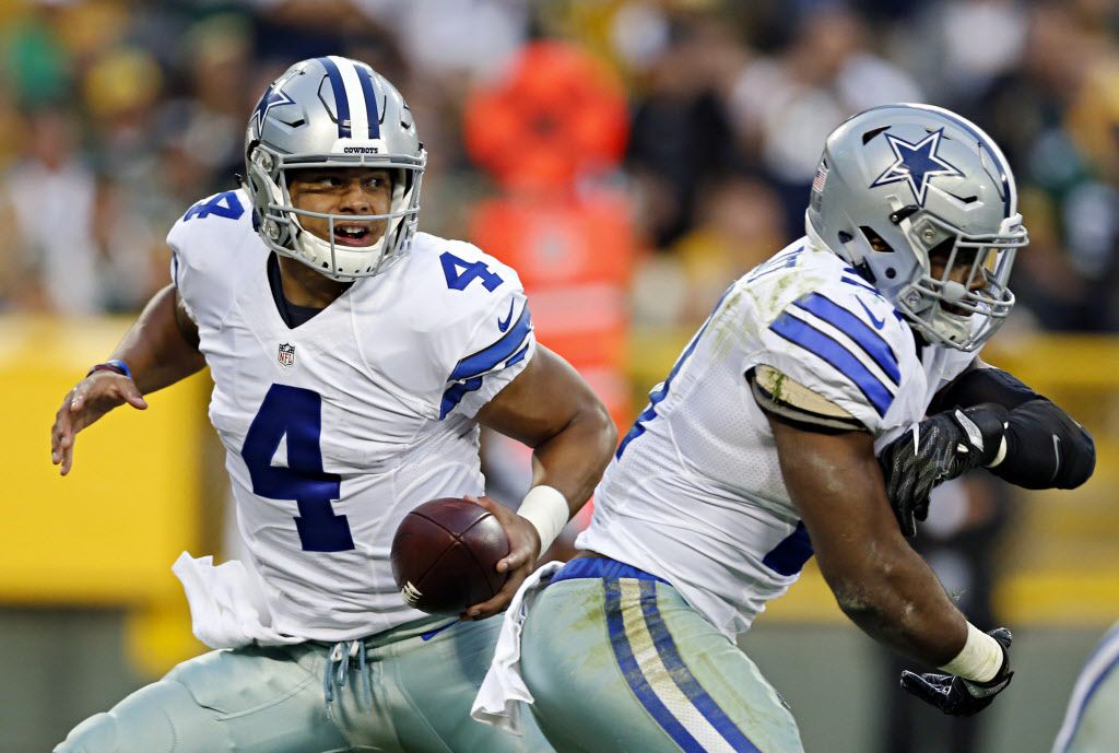 Prescott throw for 3 scores, Cowboys beat Packers 30-16