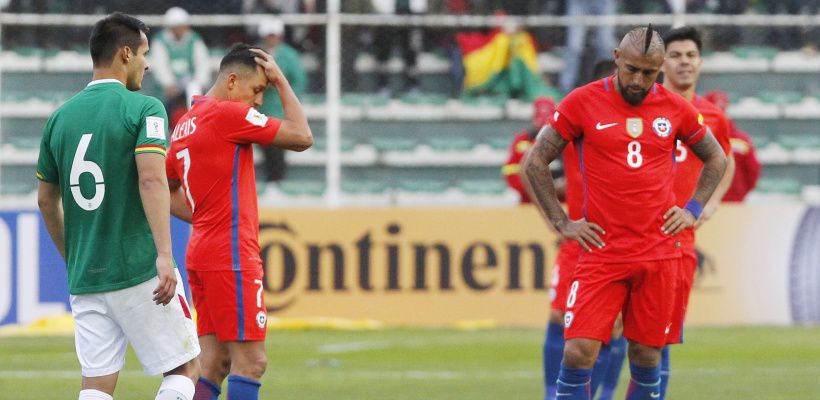 Bolivia vs Chile, clasificatorias Mundial Rusia 2018.