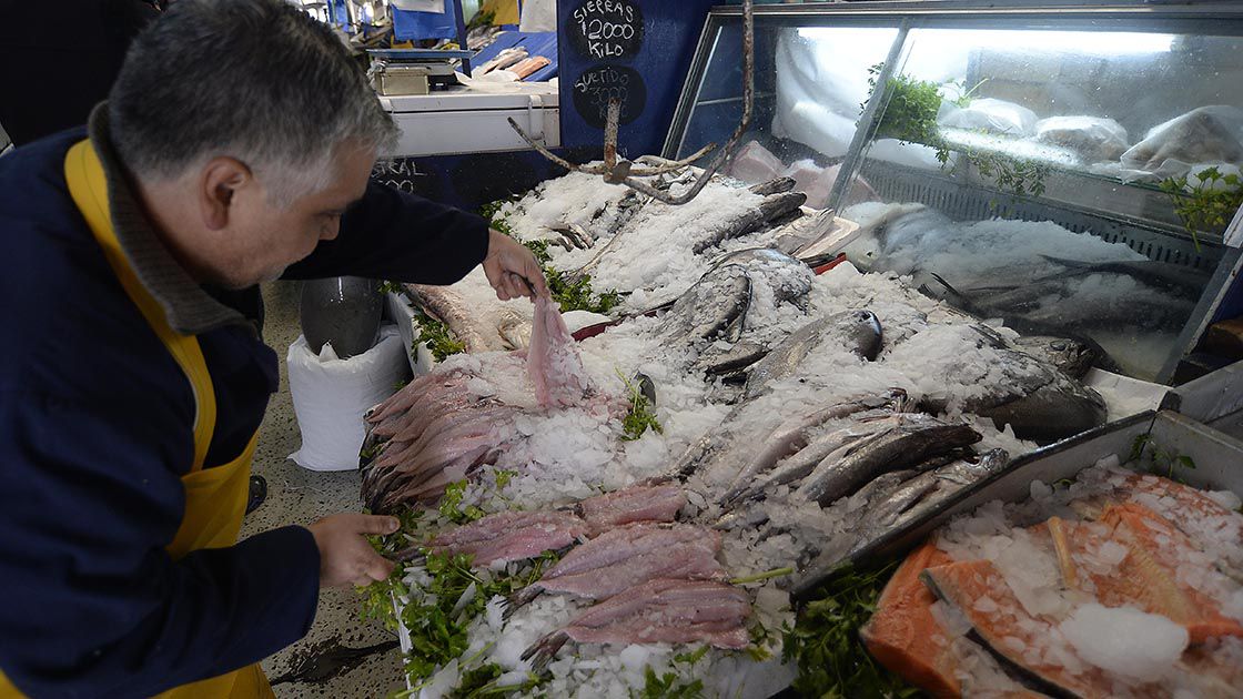 Caleta Portales con baja de Venta de Pescados