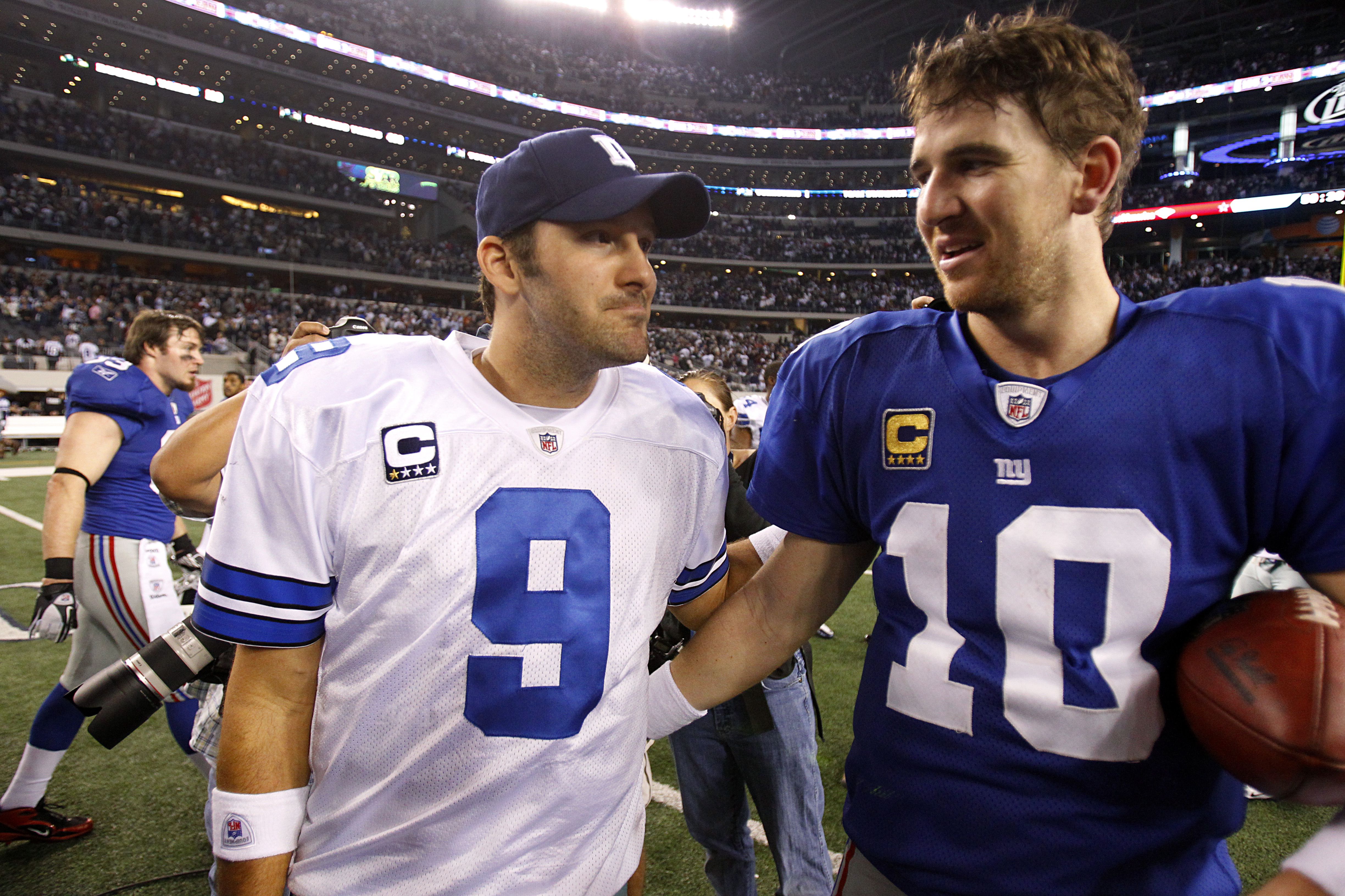 Sunday Morning QB: Tony Romo or Eli Manning? Both are great, but