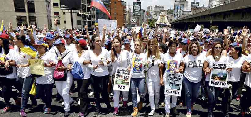 protesta venezuela