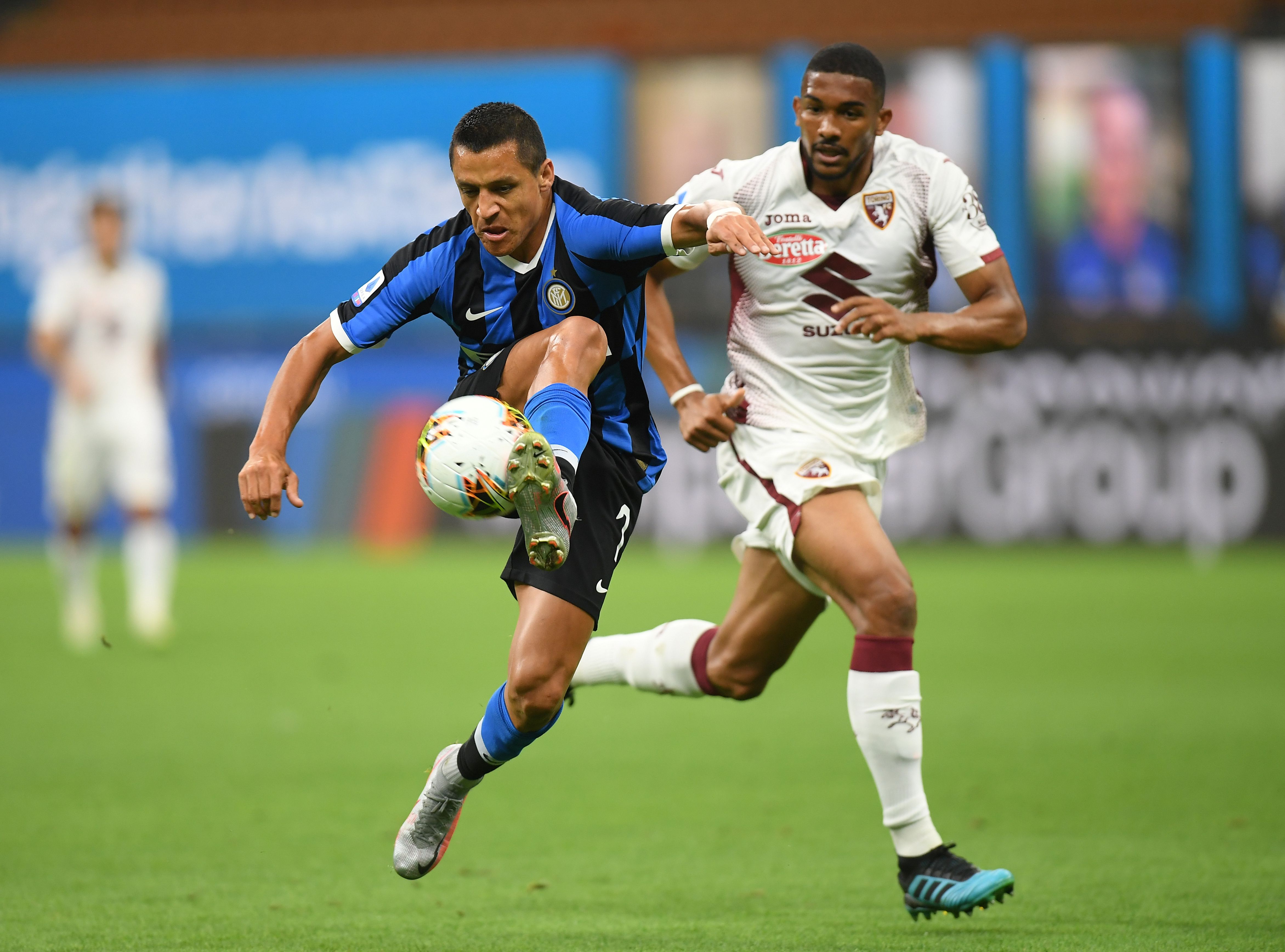 Alexis Sánchez Inter Milan v Torino