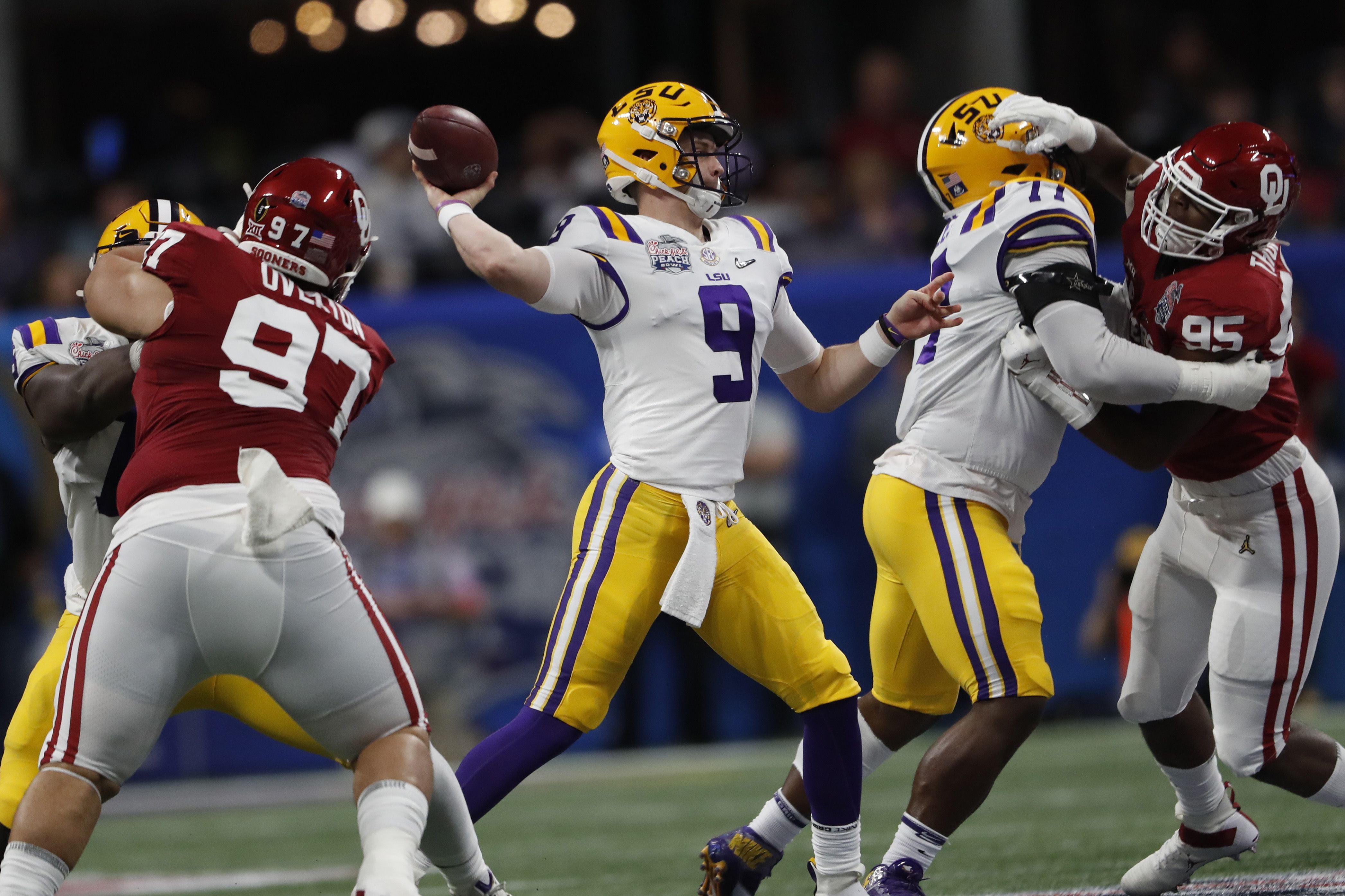 Quarterback Joe Burrow Is No. 1 Pick in NFL Virtual Draft