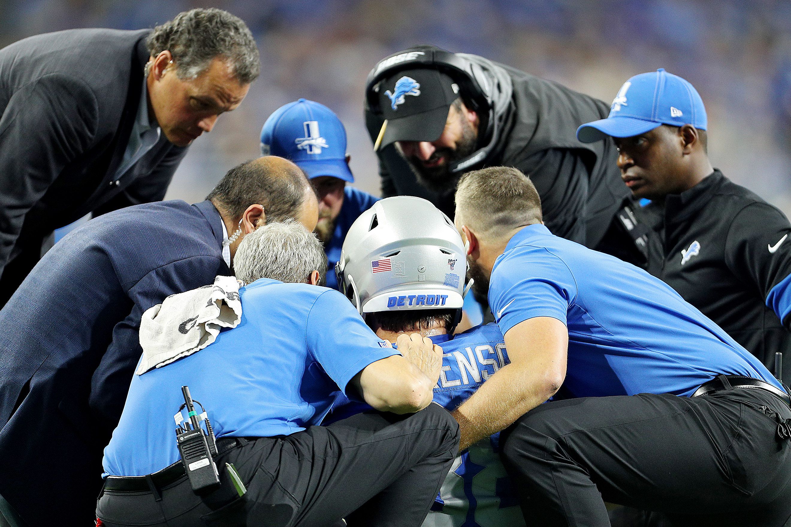 Darius Slay in concussion protocol after suffering head injury