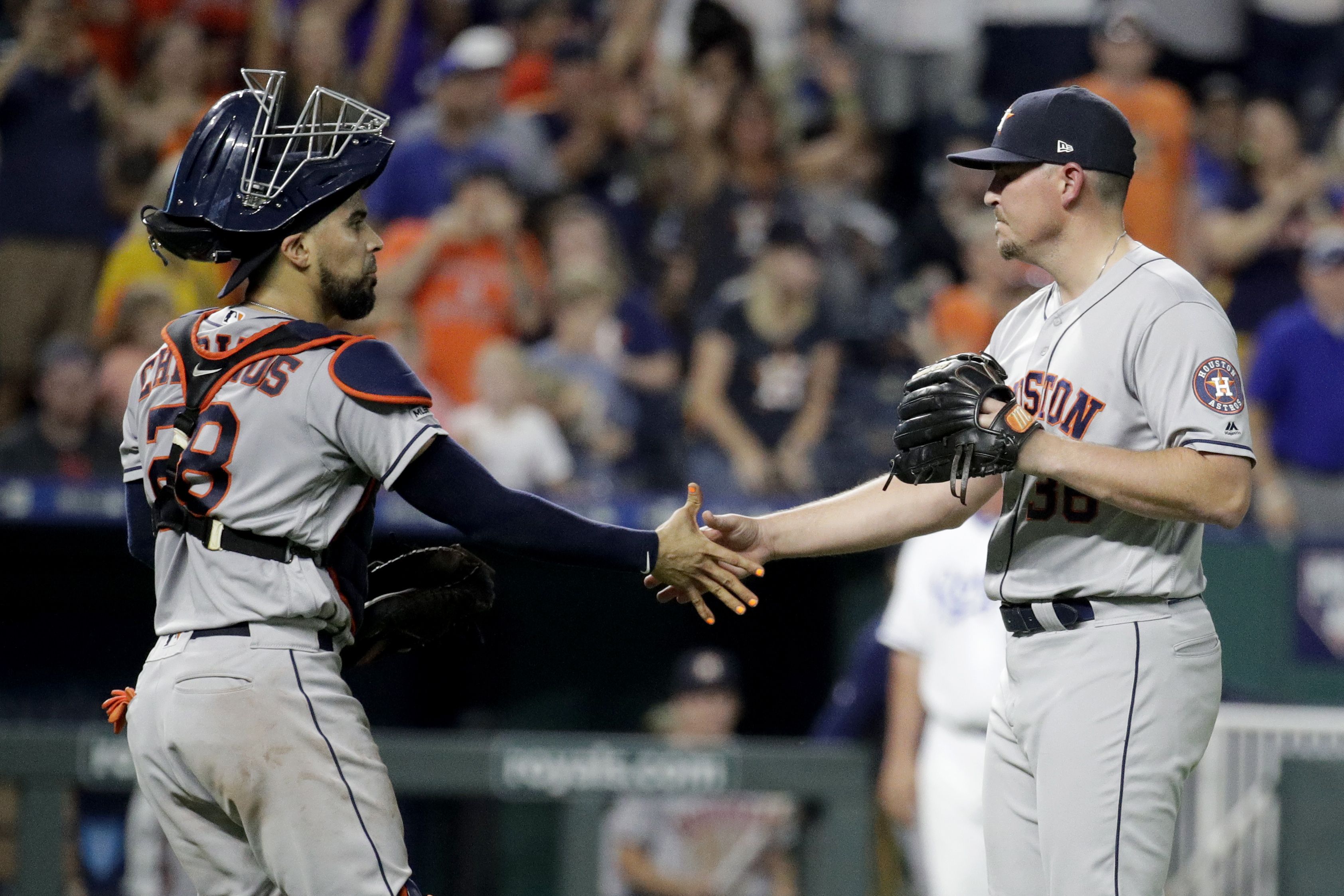 Kennedy strikes out 11 as Royals top Astros 6-1