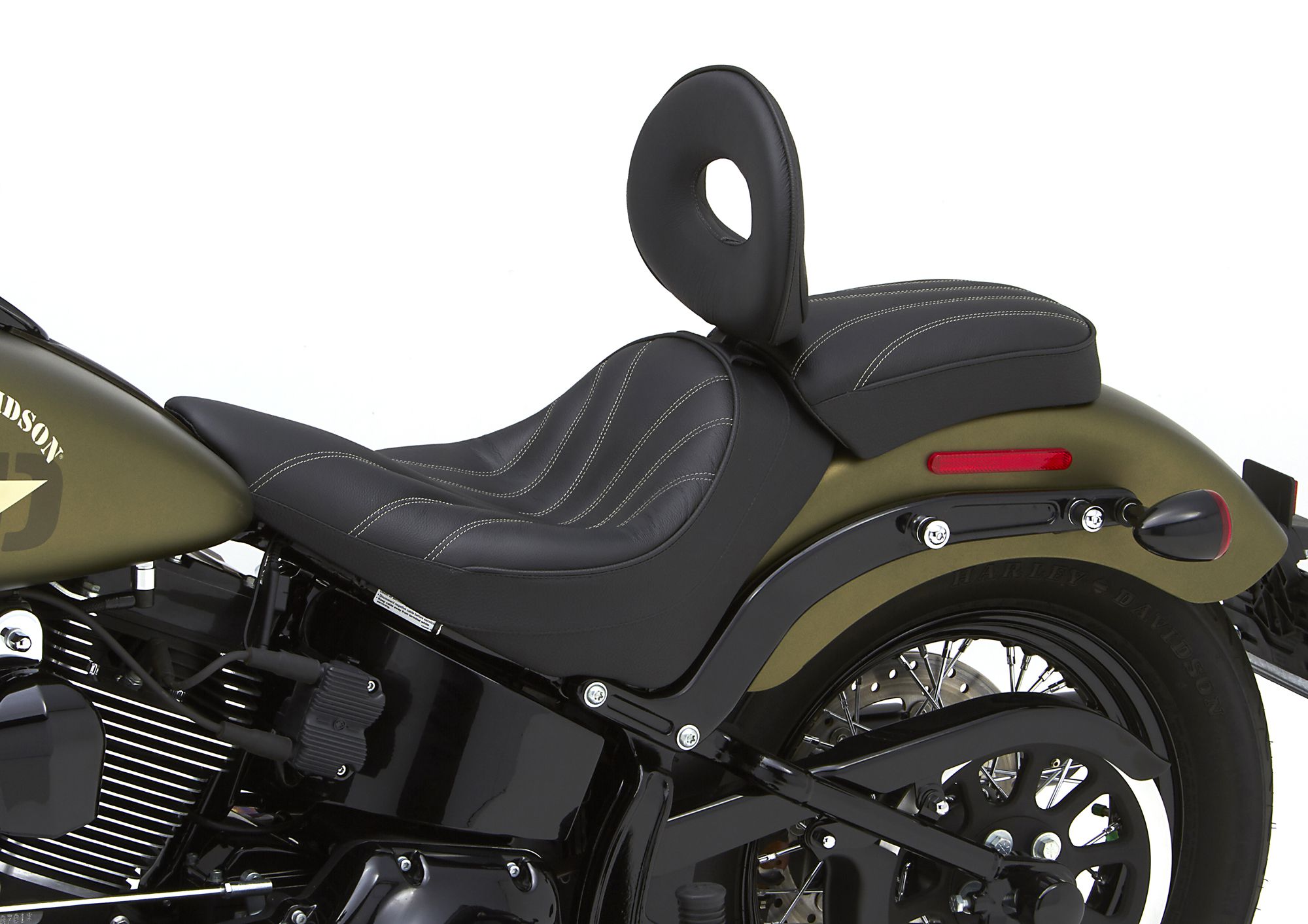 Best seat for softail shop slim