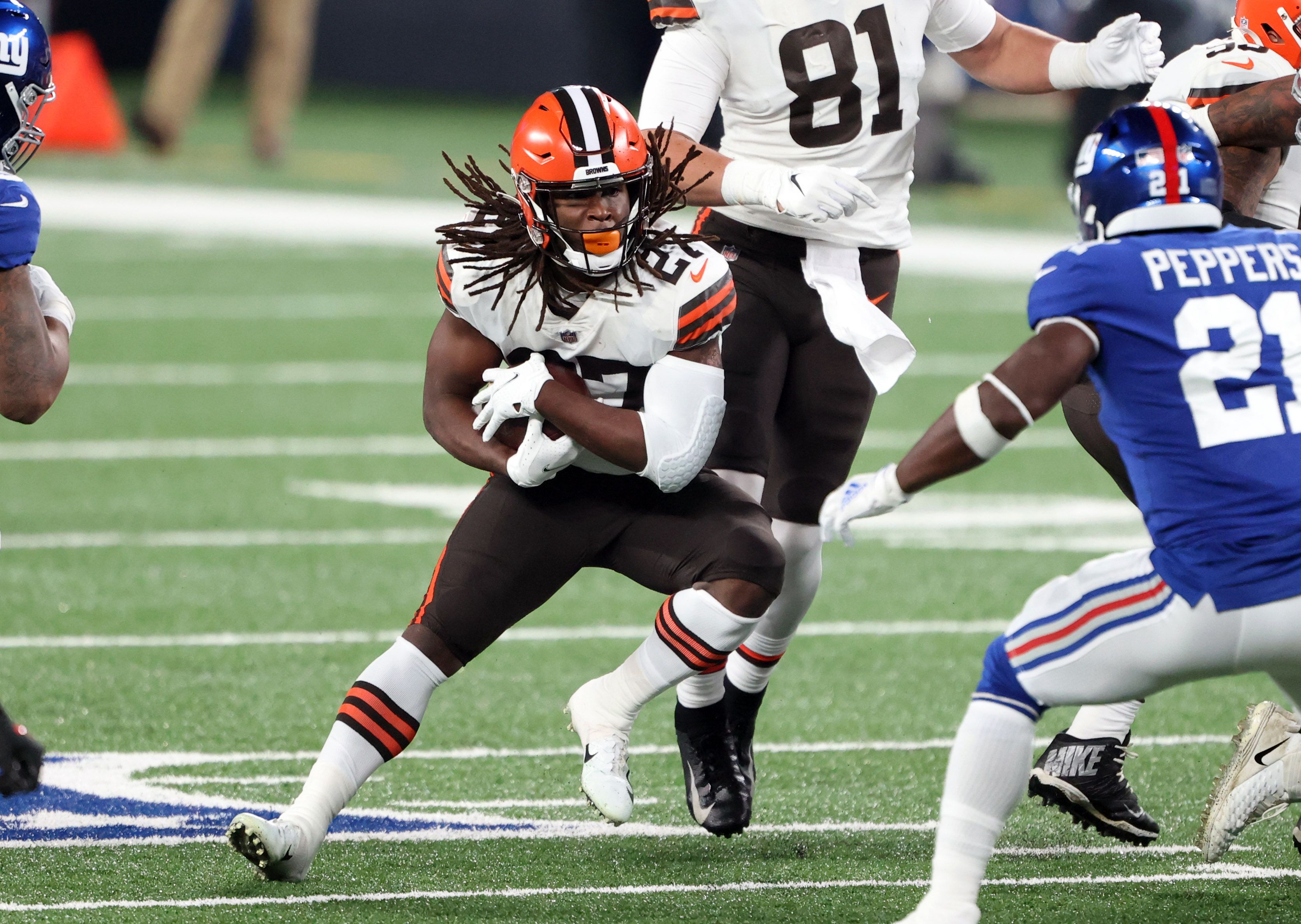 Giants at Browns Score: Live updates, highlights, for today's Week