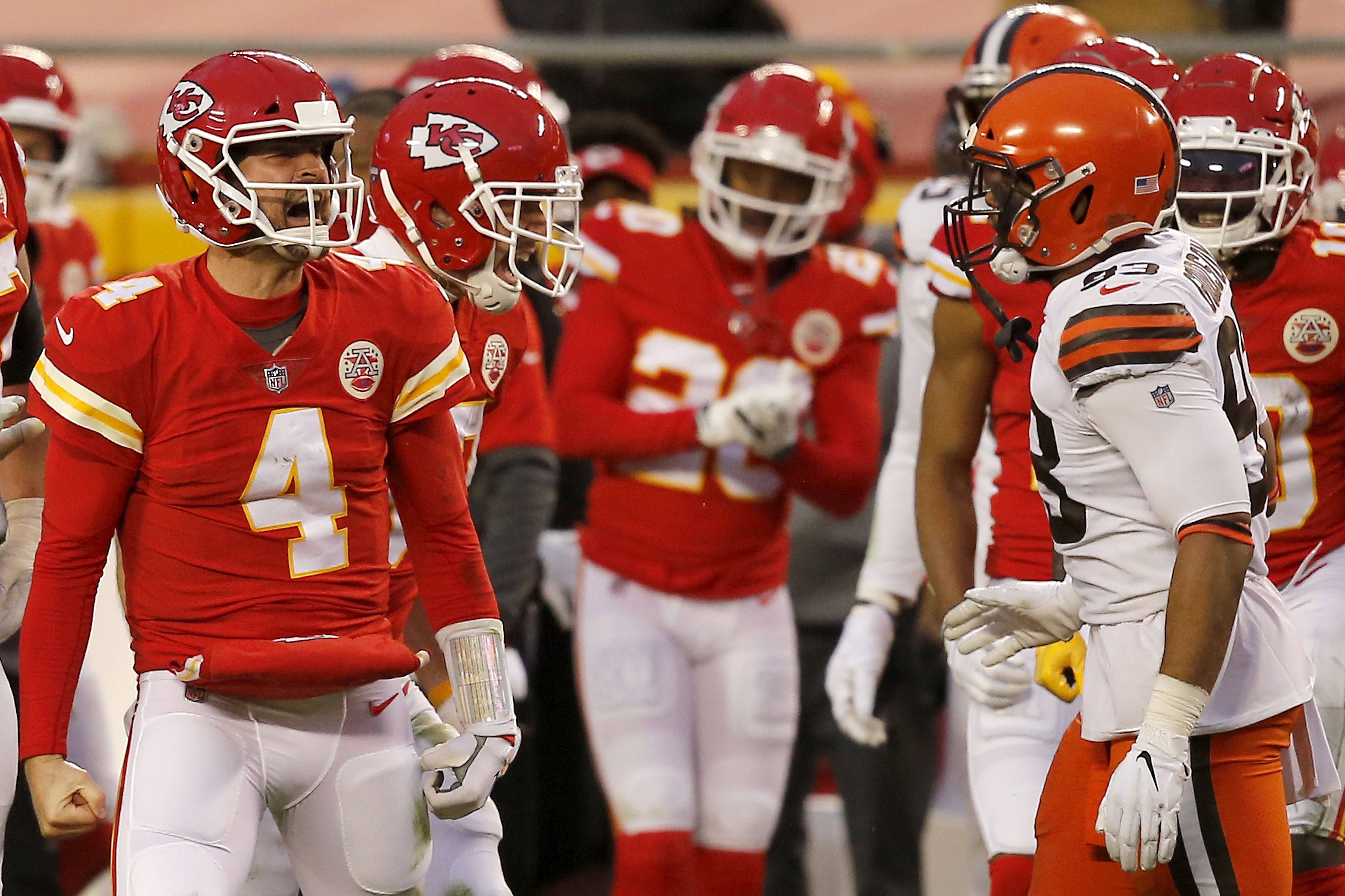 Chiefs unveil historic red end zones to celebrate 50 years at Arrowhead