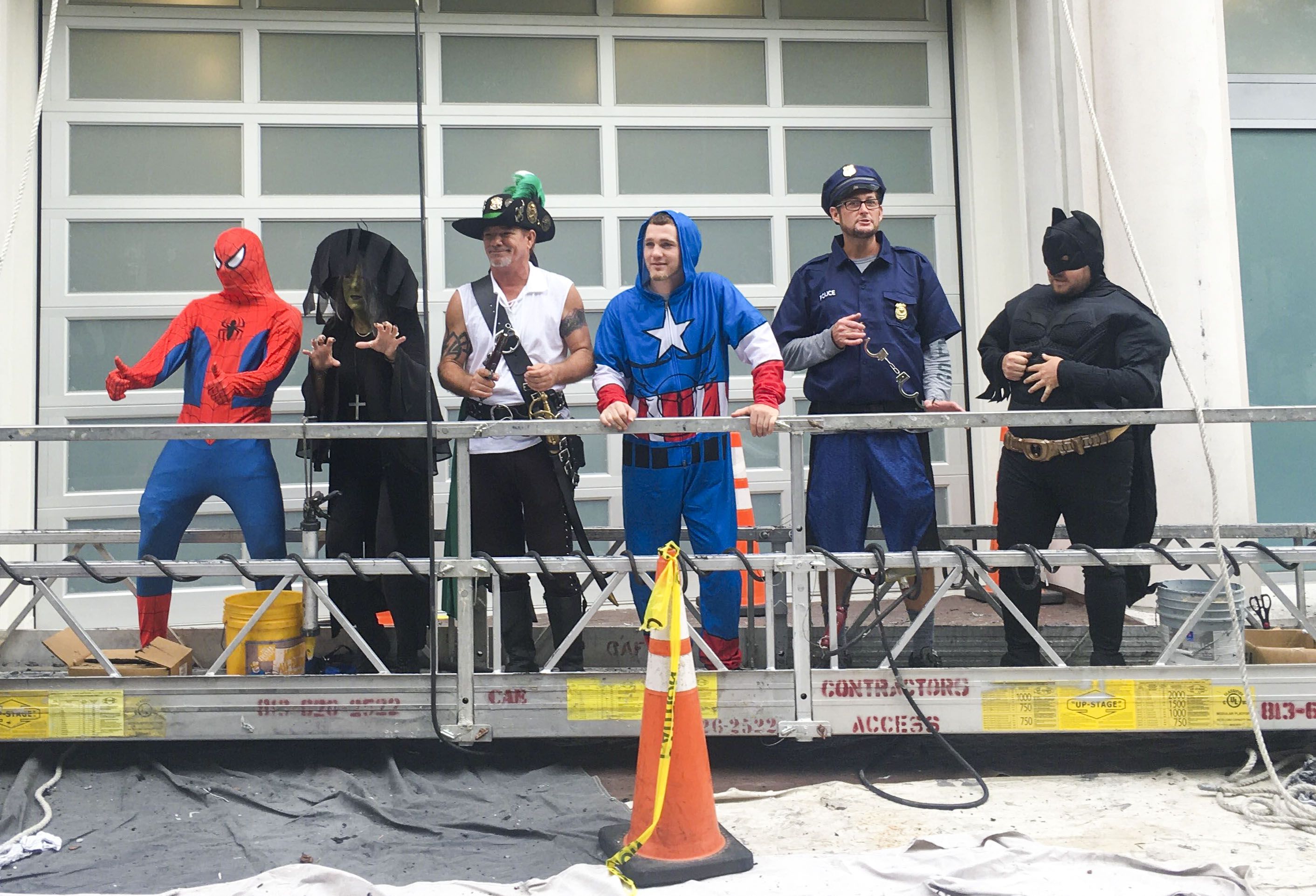 Spider-Man of Window Cleaners Comes to Tribeca