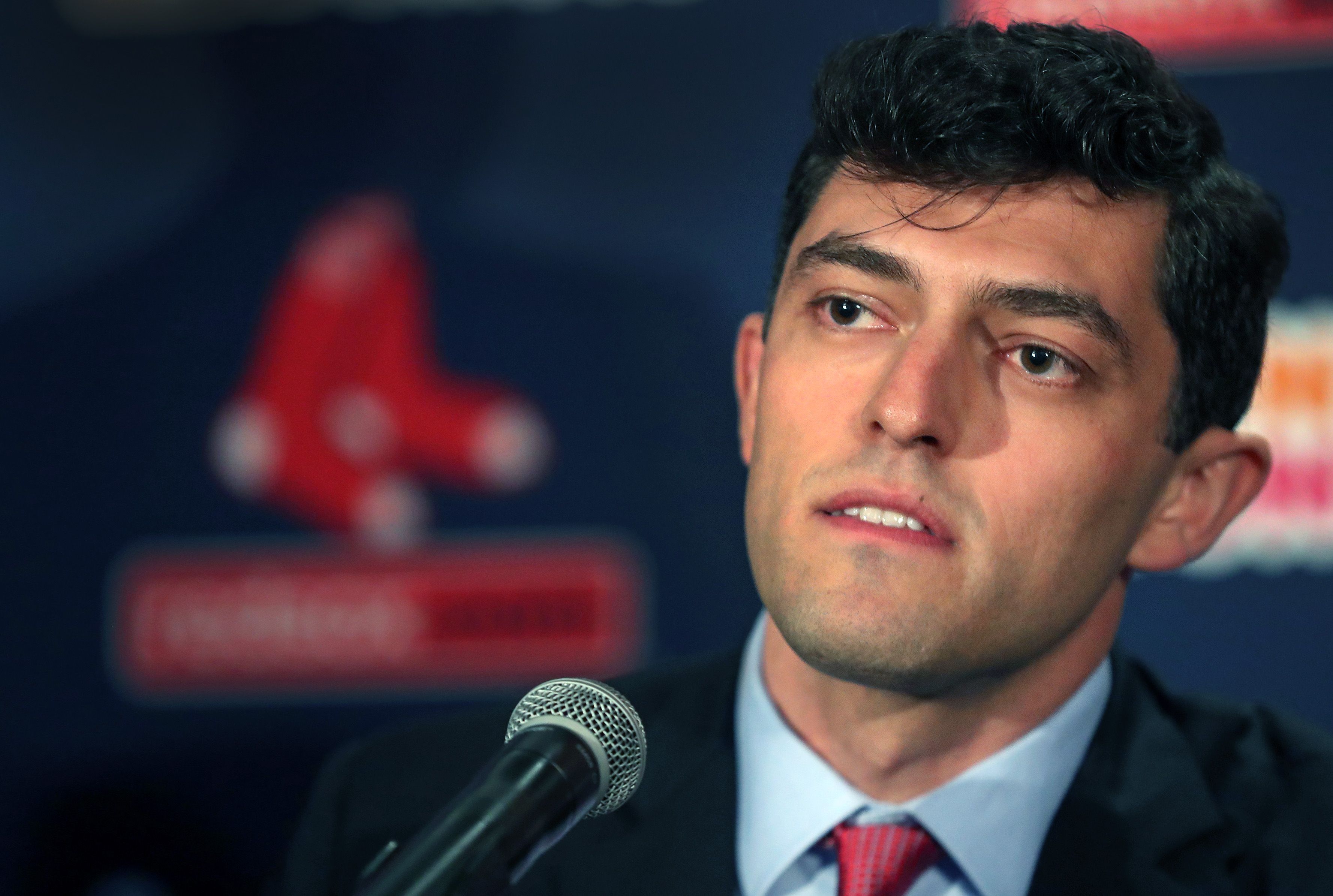 At the halfway point, Chaim Bloom is pleased with Red Sox but says