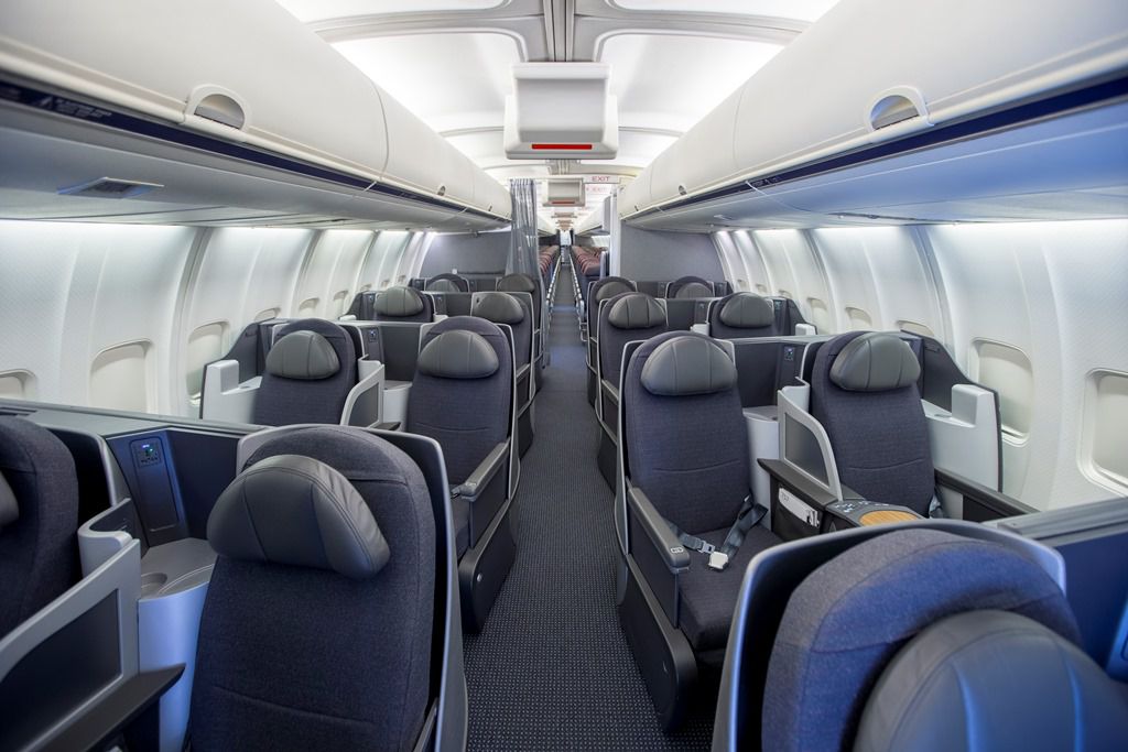 Take A Look At The New Interior On American Airlines