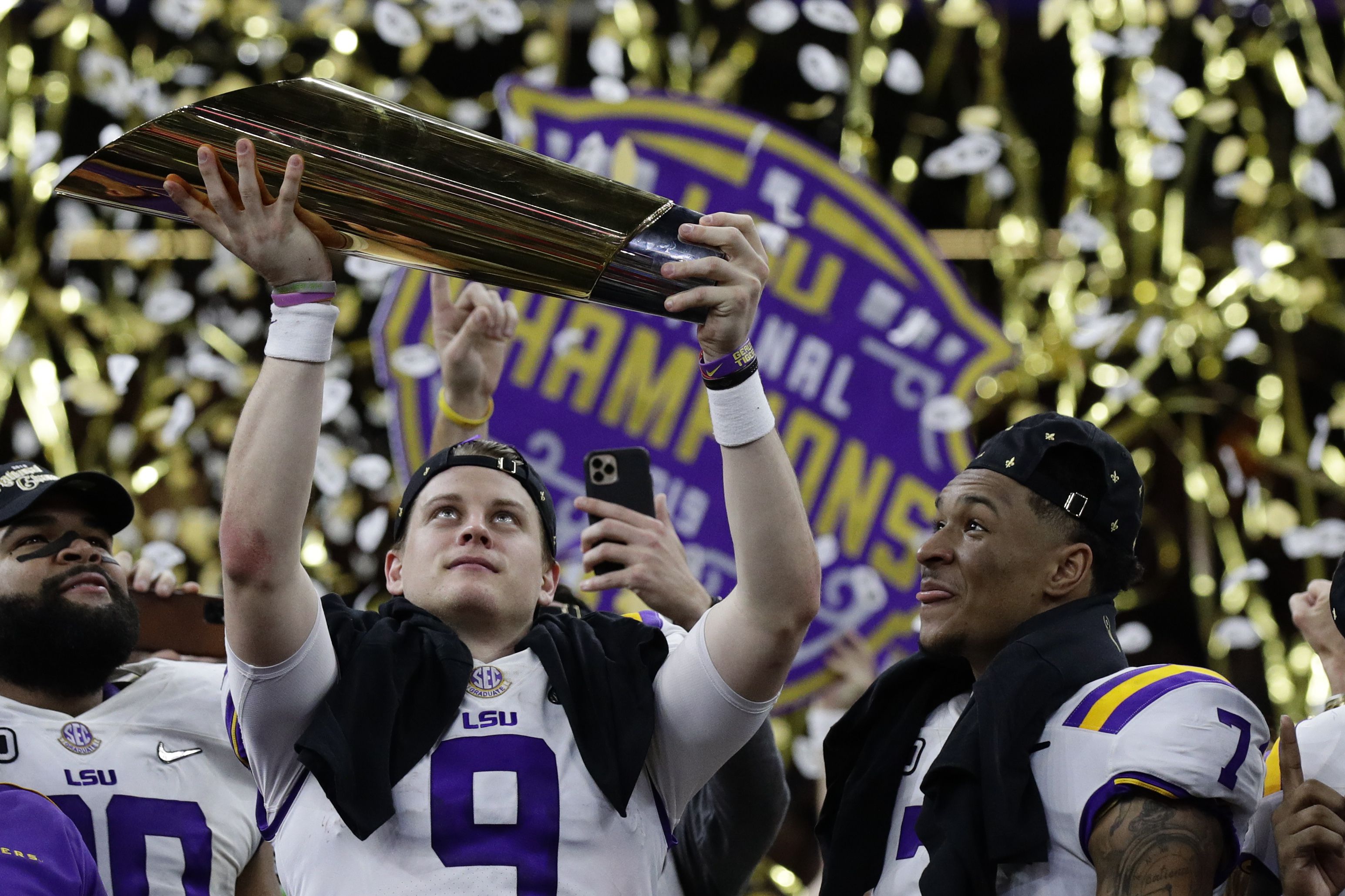 There was no stopping LSU, or its victory cigar celebration 