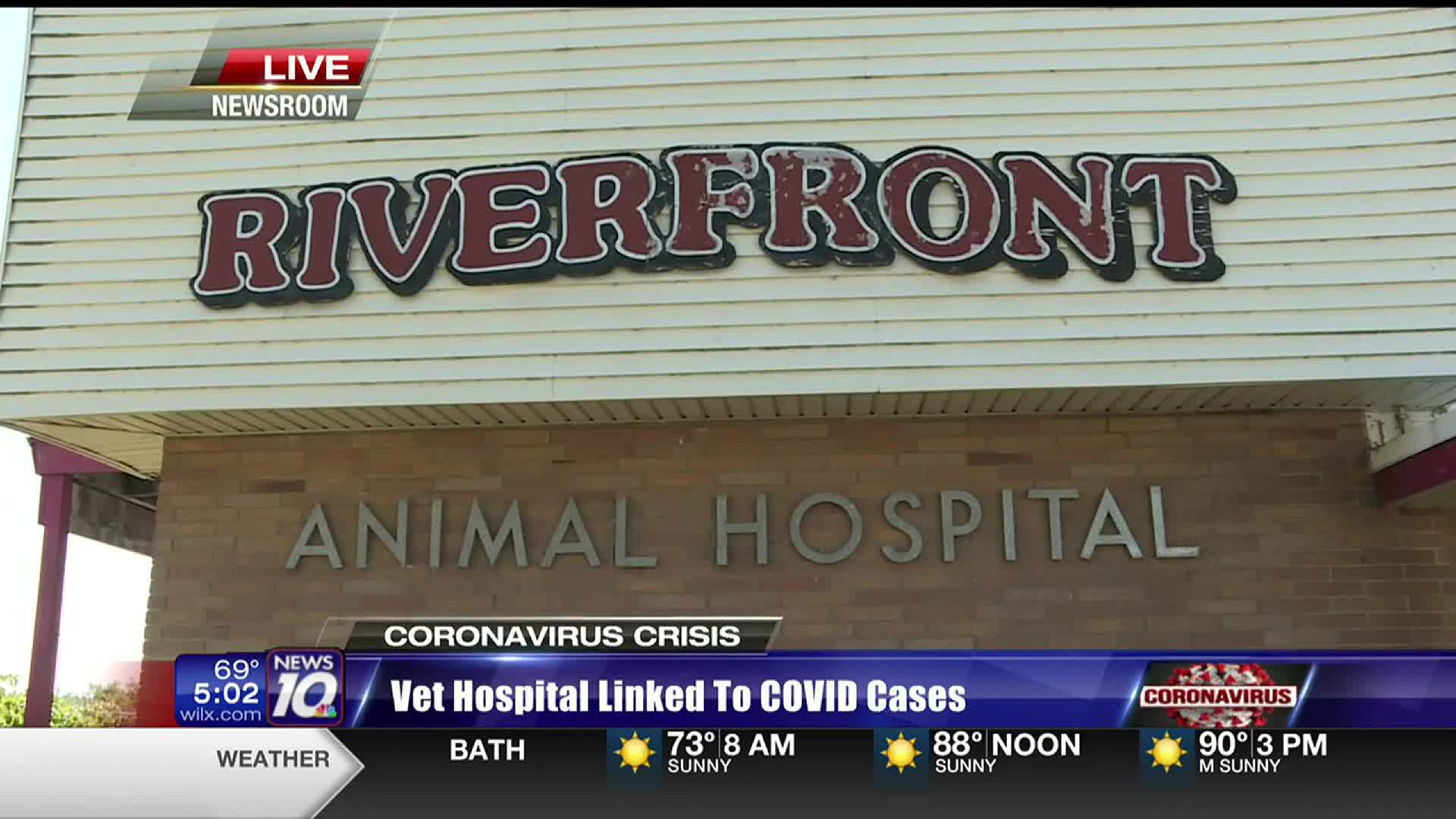 Health Dept: Vet hospital knew of COVID-19 exposure and didn't tell us,  COVID-19 cases rise to 10