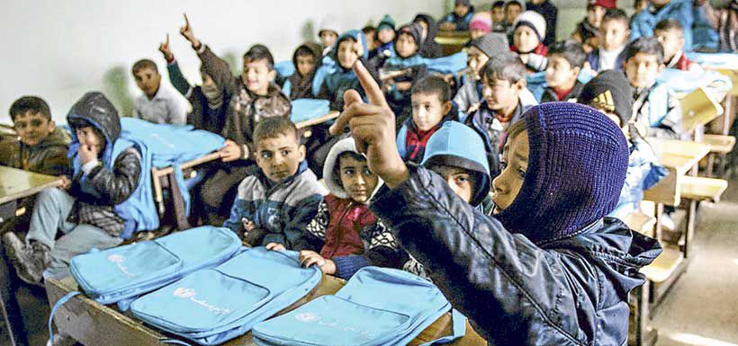 Niños (mosul, escuela Al kufa)