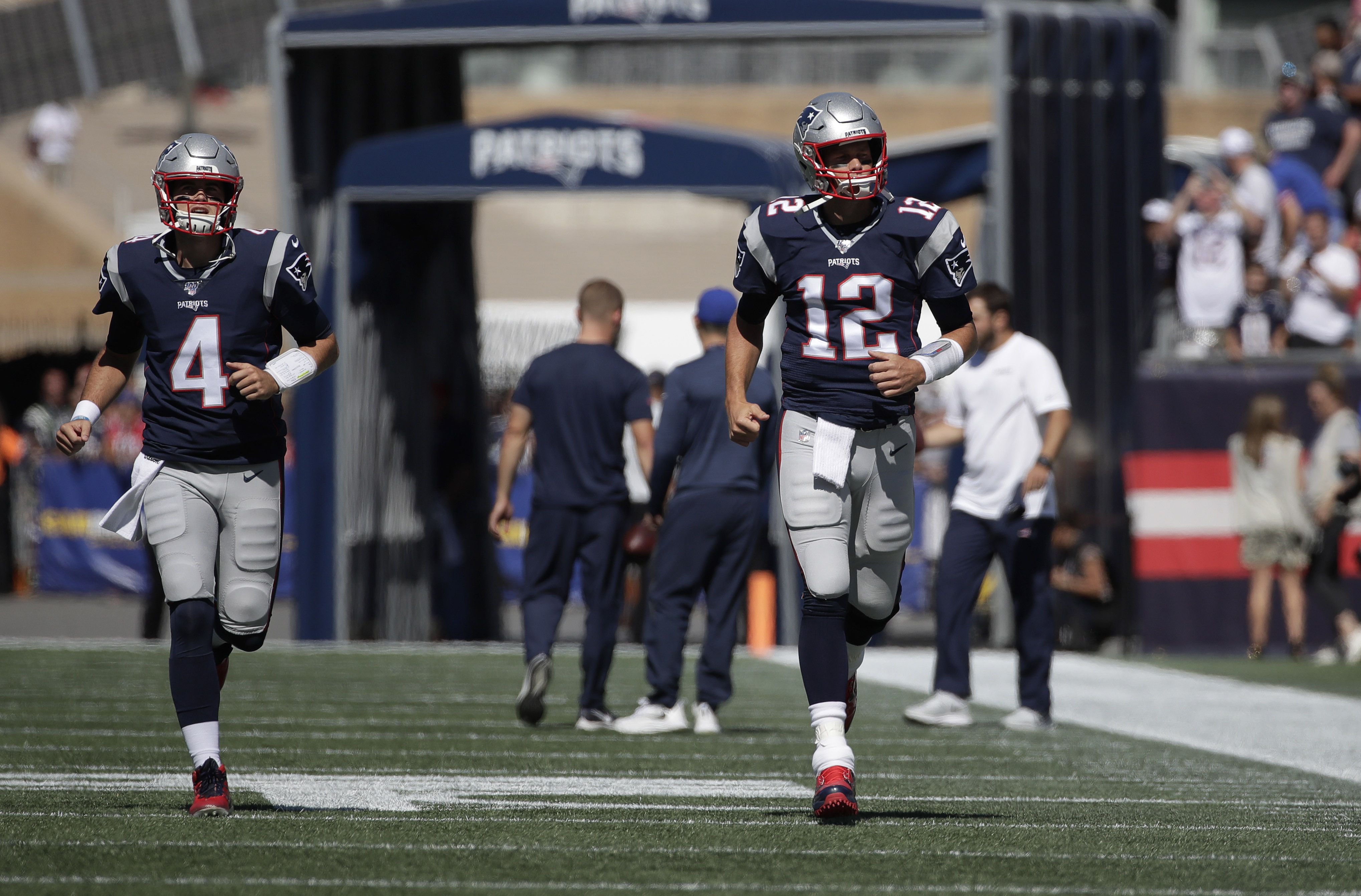 Jarrett Stidham said learning from Tom Brady this season was 'priceless'