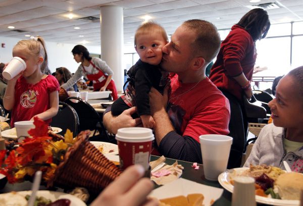 Salvation Army Hosts More Than The Homeless On Holiday