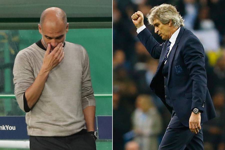 Pep Guardiola, Manuel Pellegrini