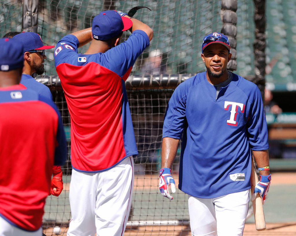 Rangers' Andrus plays for 1st time since hernia surgery