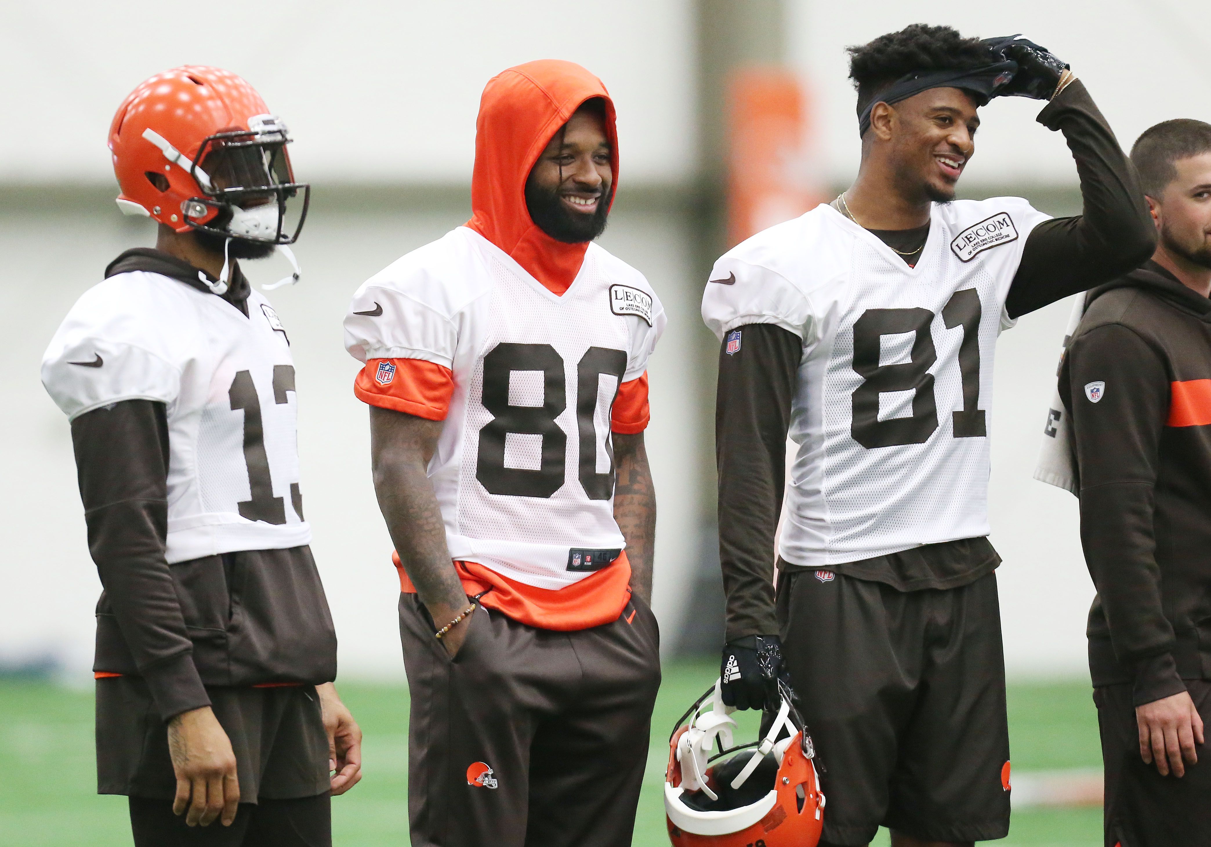 Odell Beckham Jr., Jarvis Landry join Baker Mayfield for workouts in Texas