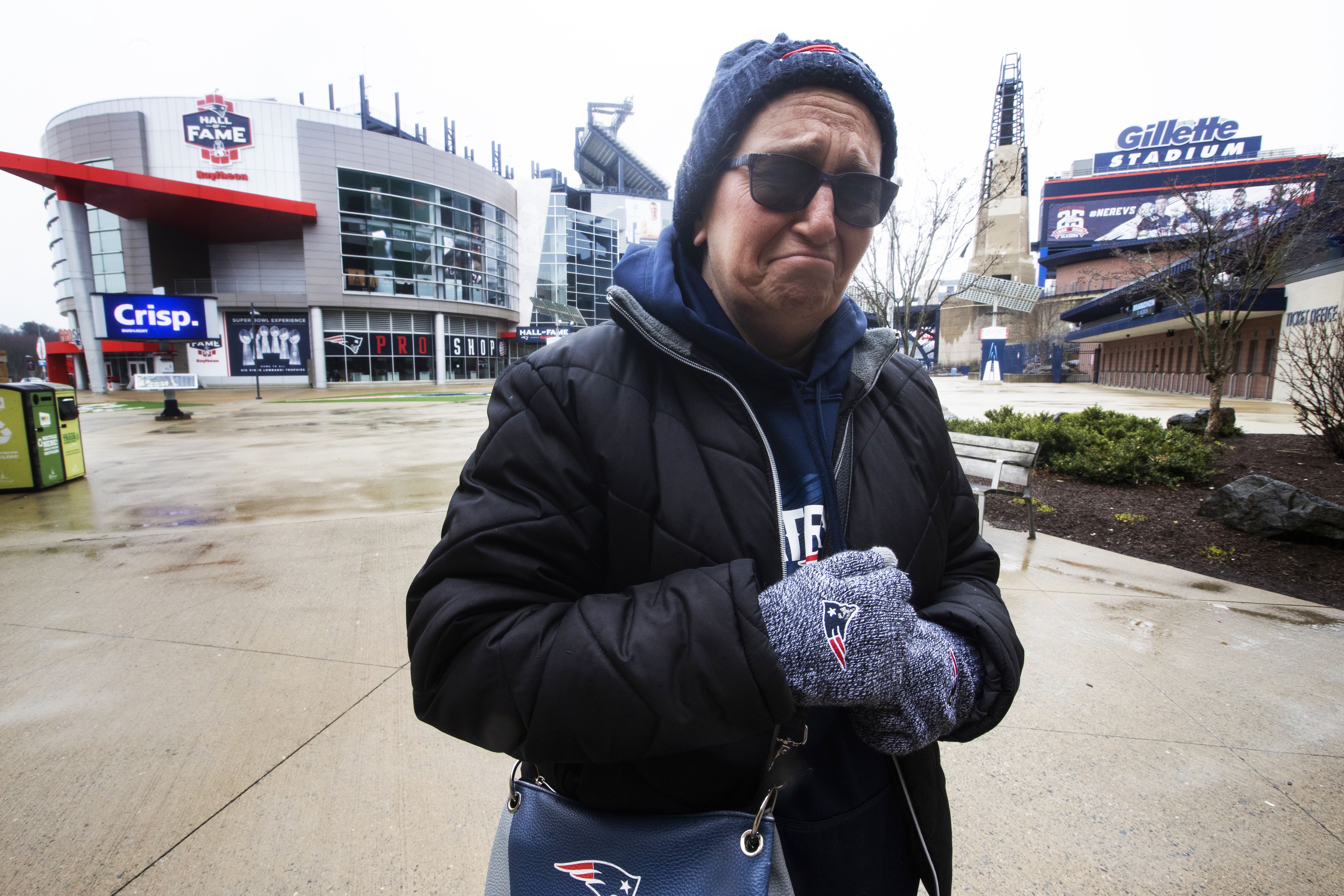 Tom Brady at home at Media Day - The Boston Globe