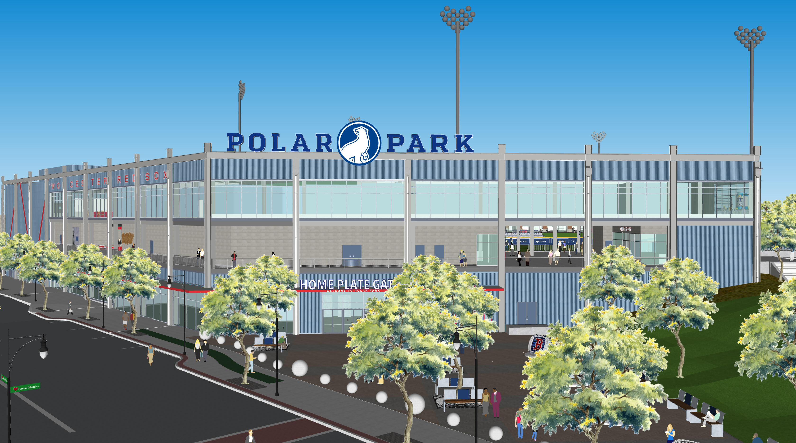 Cost to build Worcester Red Sox stadium, Polar Park, increases by $9.4  million 