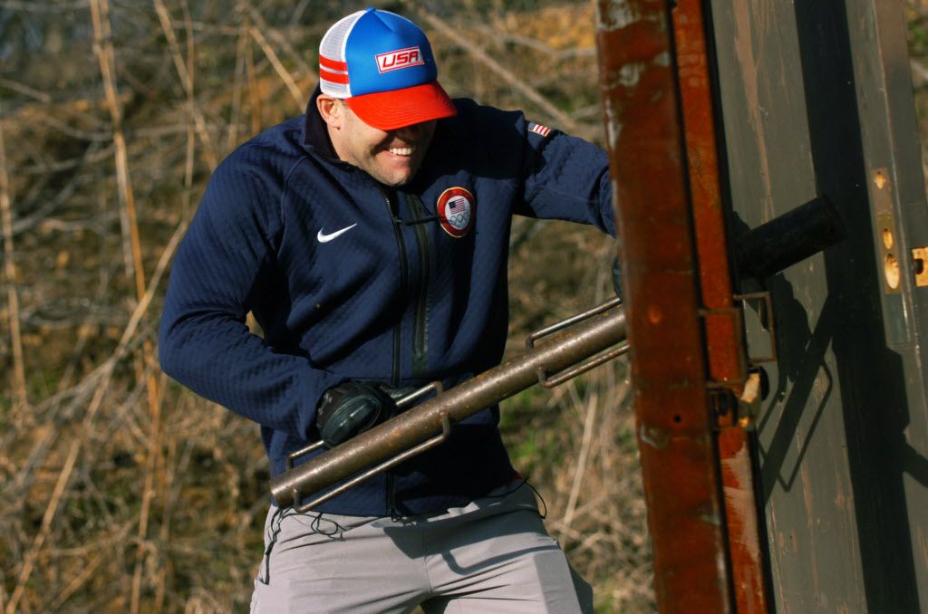 Denton Swat Officers School Olympic Bobsledder Johnny Quinn