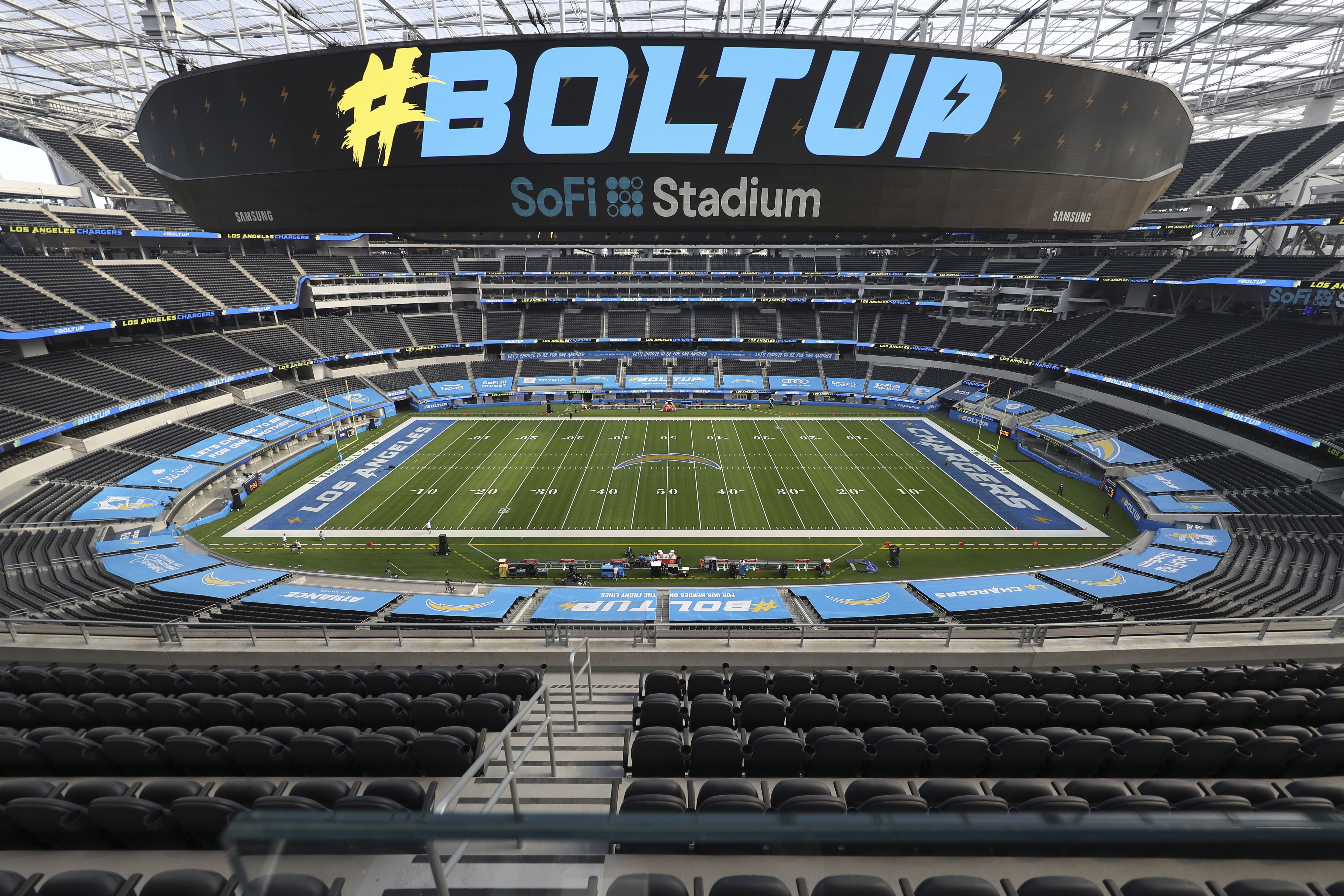 Chargers-Raiders Monday Night Football: Talk about Brandon Staley & SoFi  Stadium! - Turf Show Times