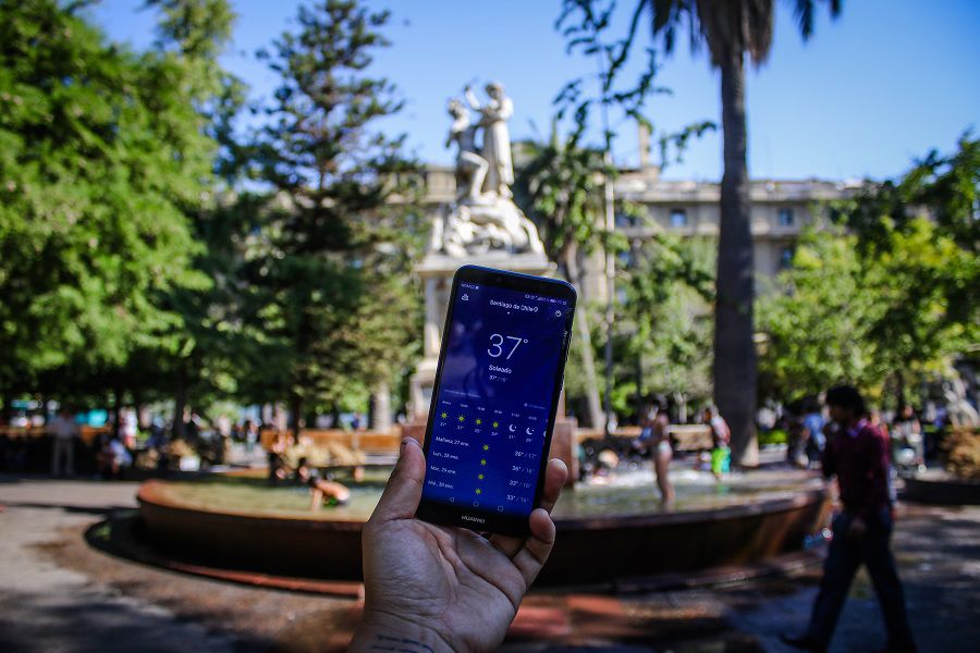 Termómetros alcanzan los 37 grados en la capital