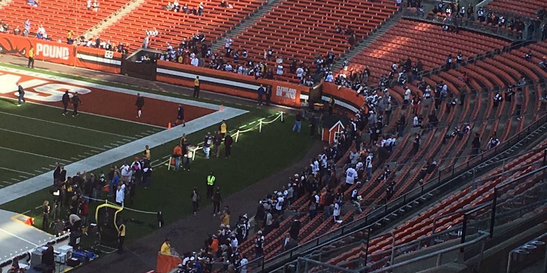 Cleveland Browns fans are pumped about the double amount of capacity  allowed in FirstEnergy Stadium