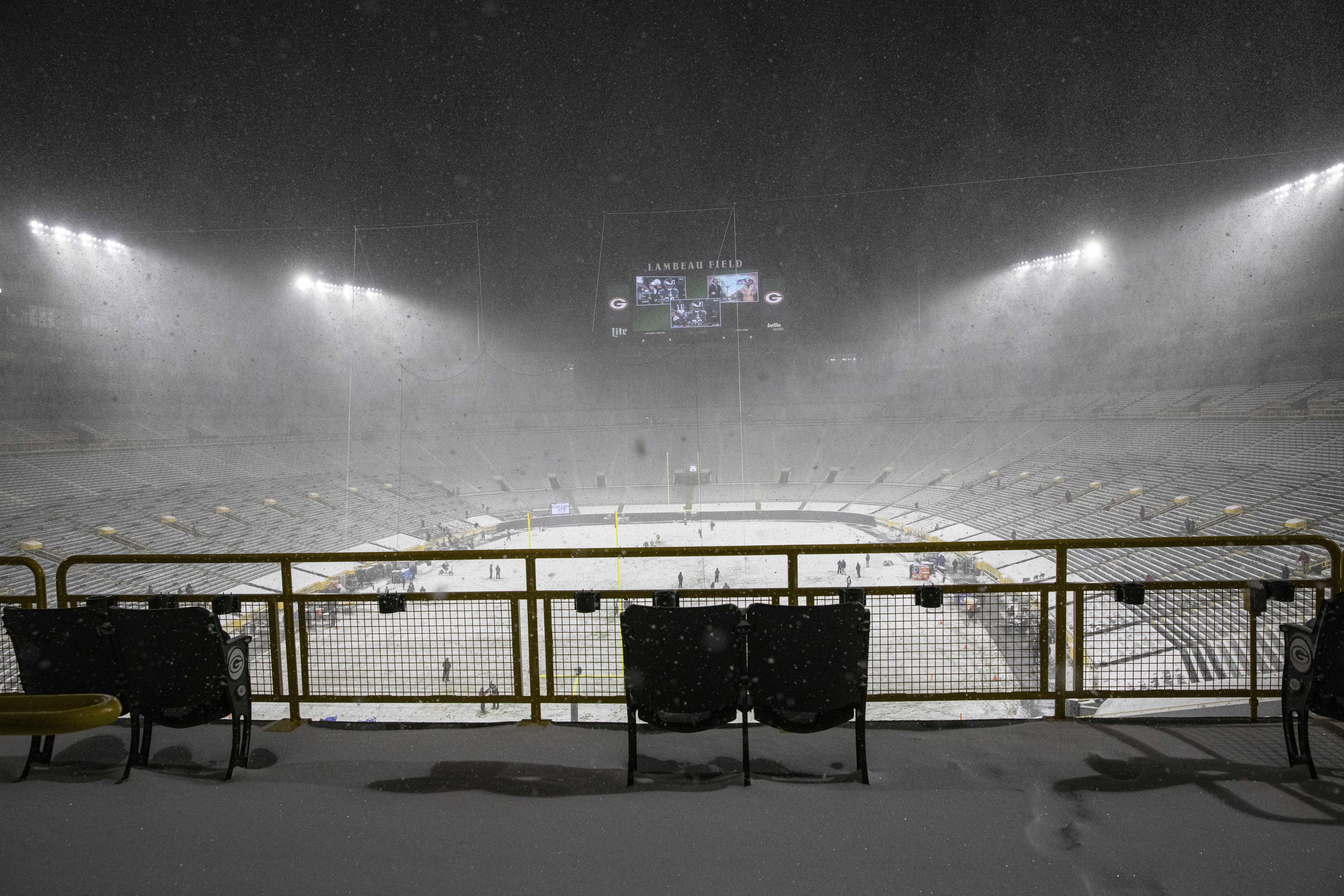 Rams-Packers weather forecast: Lambeau Field's tundra will be