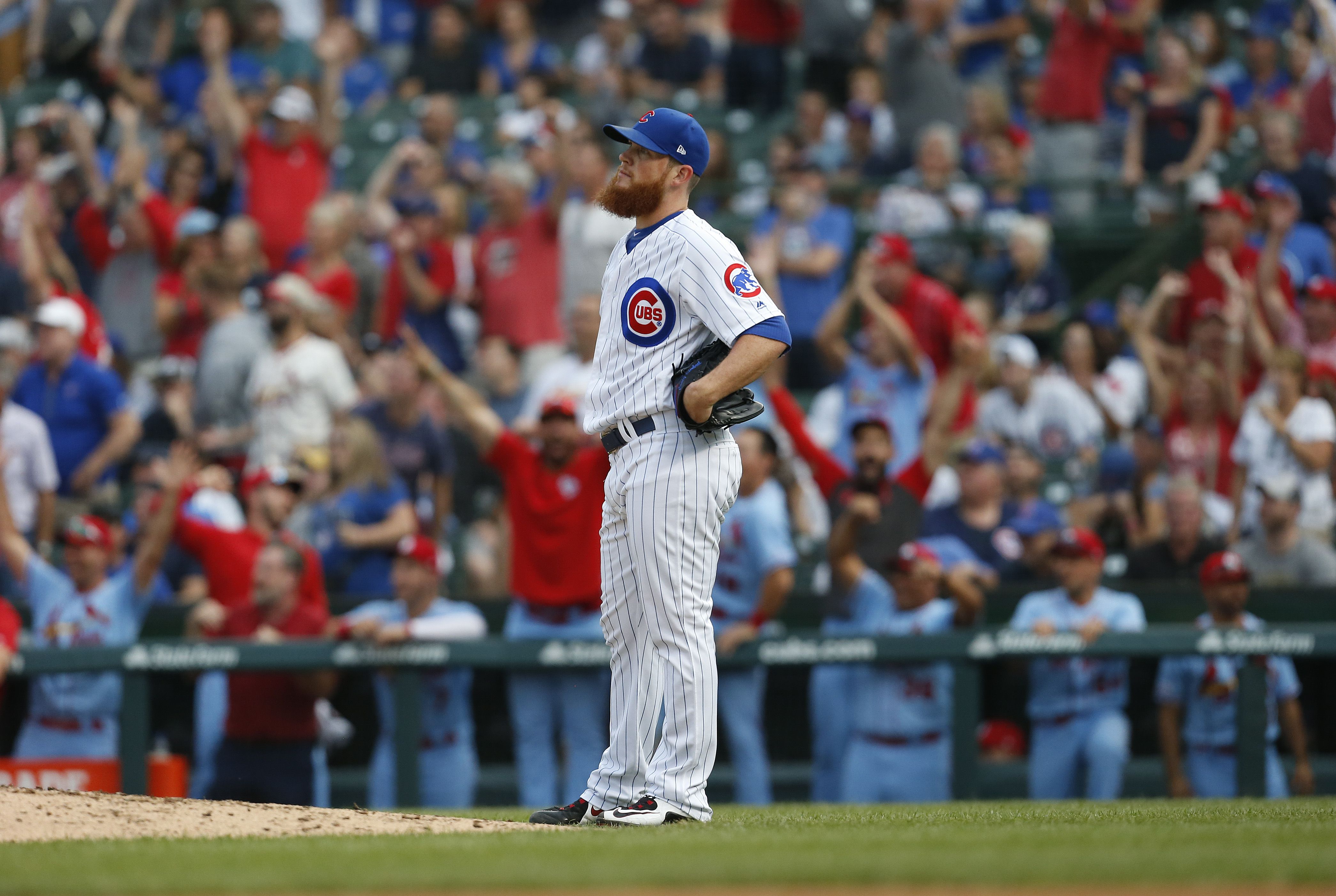 Molina, DeJong homer off Kimbrel in 9th, Cards beat Cubs 9-8