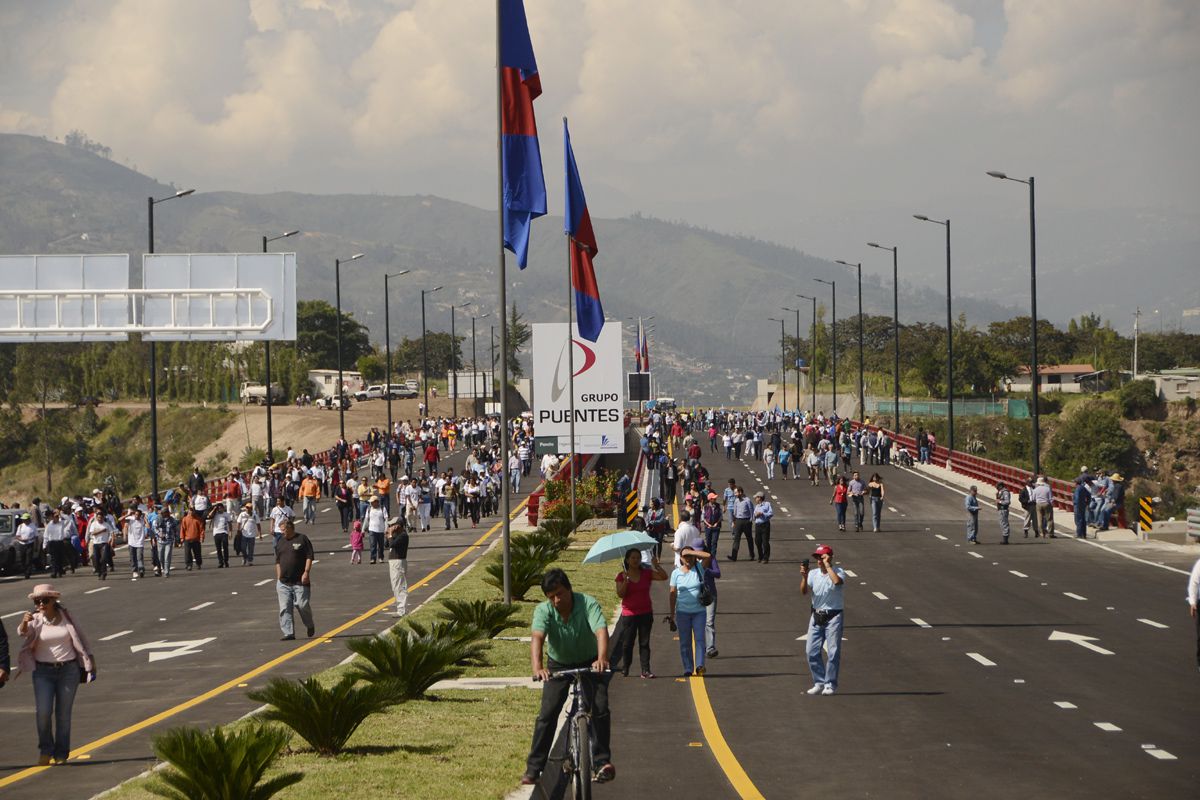 Ruta Viva, la nueva vía a aeropuerto de Tababela, fue inaugurada