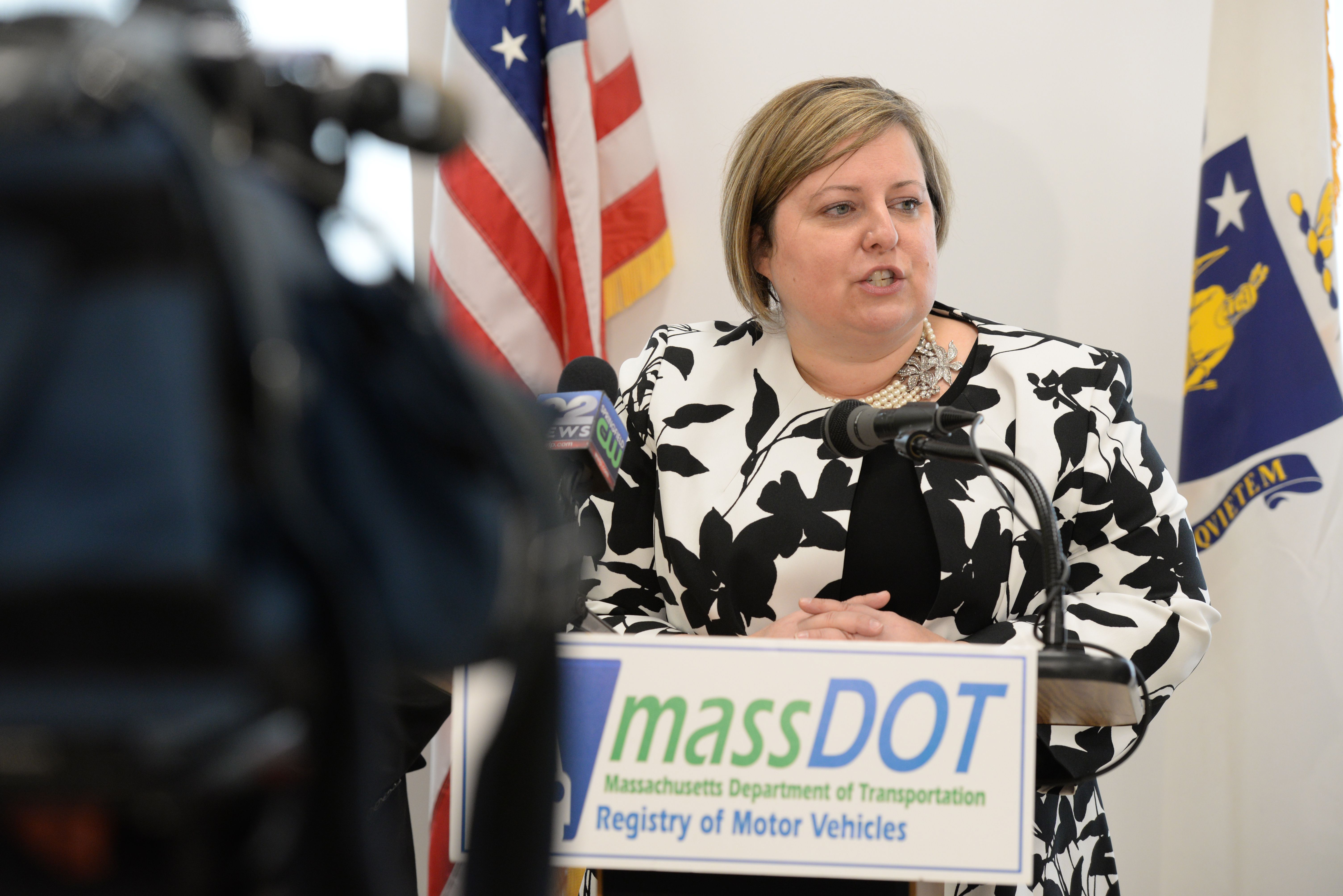 Mass. Transportation on X: Yesterday, in #Boston @MassGovernor Healey &  @MassLtGov Driscoll joined #MassDOT Secretary Fiandaca, @MassRMV Registrar  Ogilvie, staff and advocates for an Working Family Mobility Act welcome  event at the